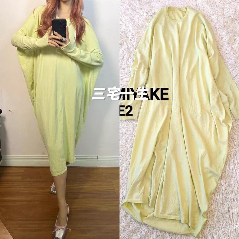 Issey Miyake Issey Miyake Green irregular-shaped dress Size M / US 6-8 / IT 42-44 - 1 Thumbnail