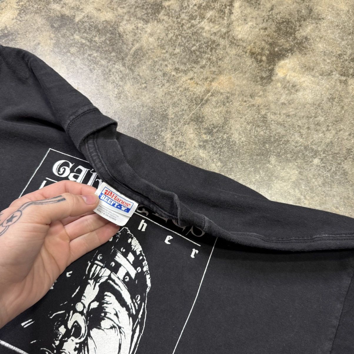 Vintage vintage gargoyles leather goth shop bondage tshirt Size US M / EU 48-50 / 2 - 4 Thumbnail