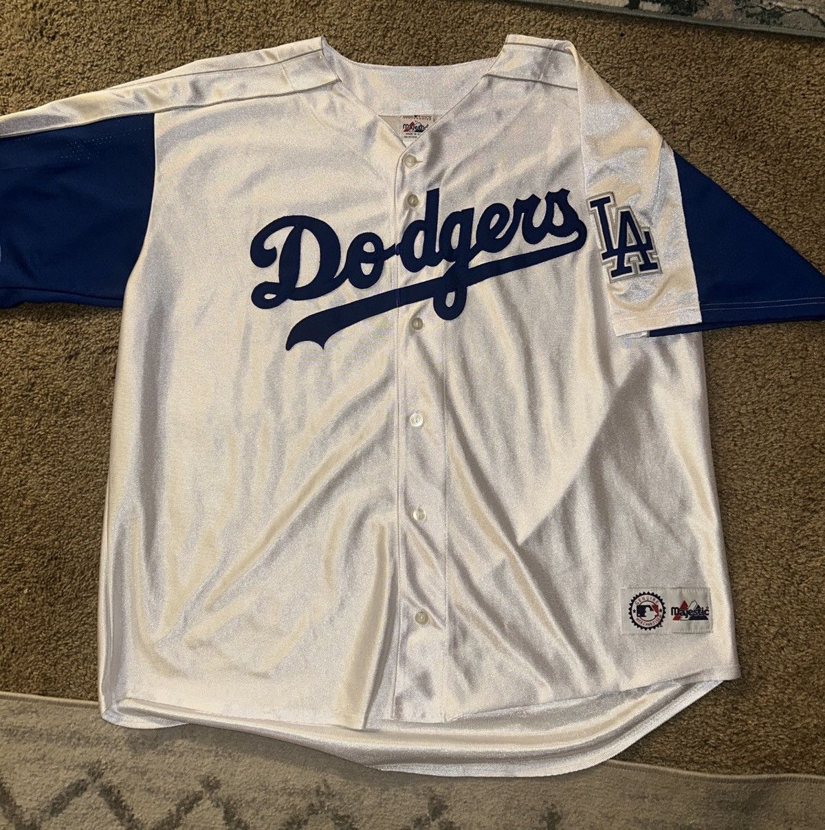 Majestic Majestic Los Angeles Dodgers Stitched Jersey size XXXL 3x Size US XXL / EU 58 / 5 - 1 Thumbnail