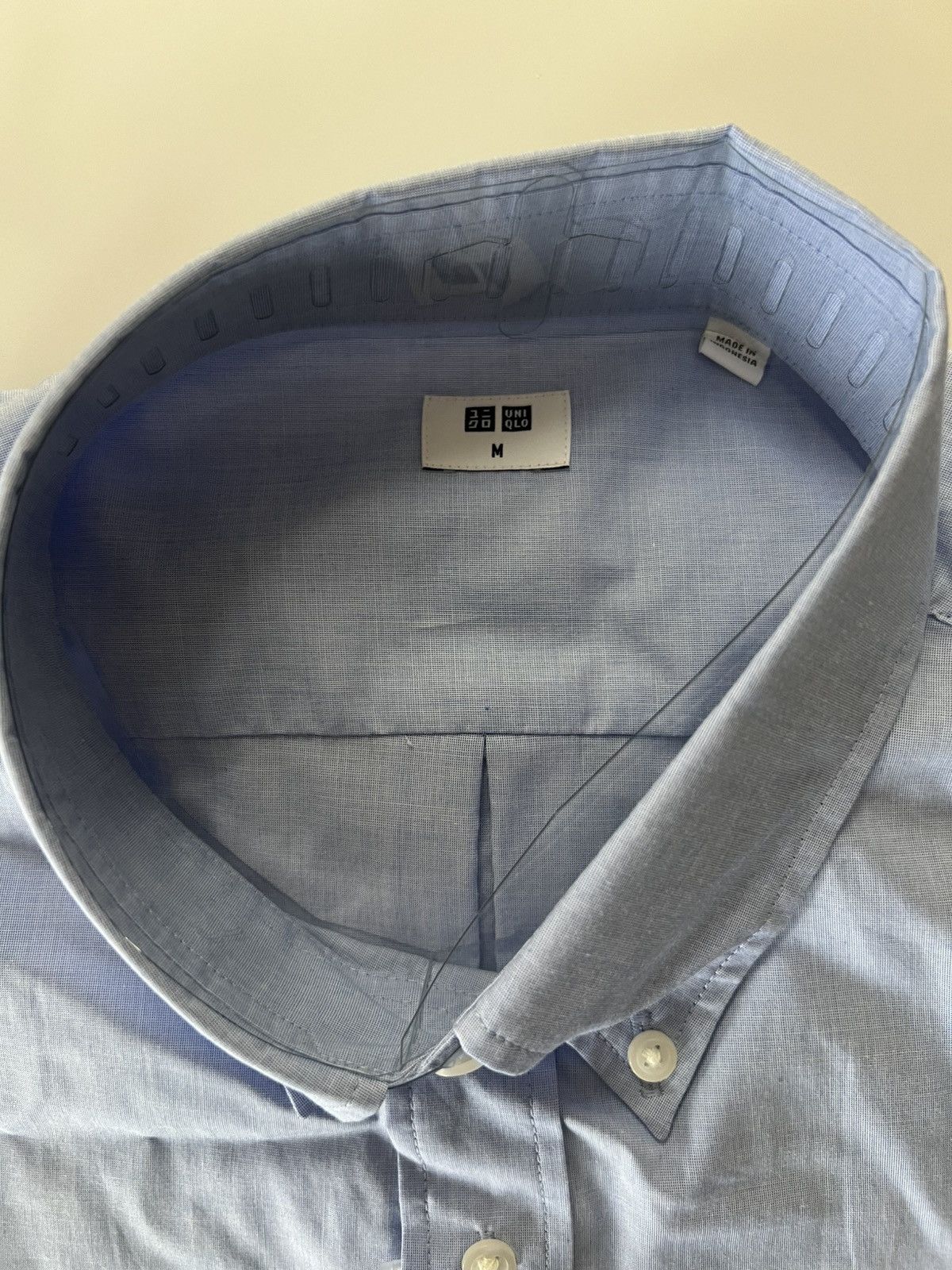 Uniqlo Broadcloth Long Sleeve Shirt Size US M / EU 48-50 / 2 - 3 Thumbnail