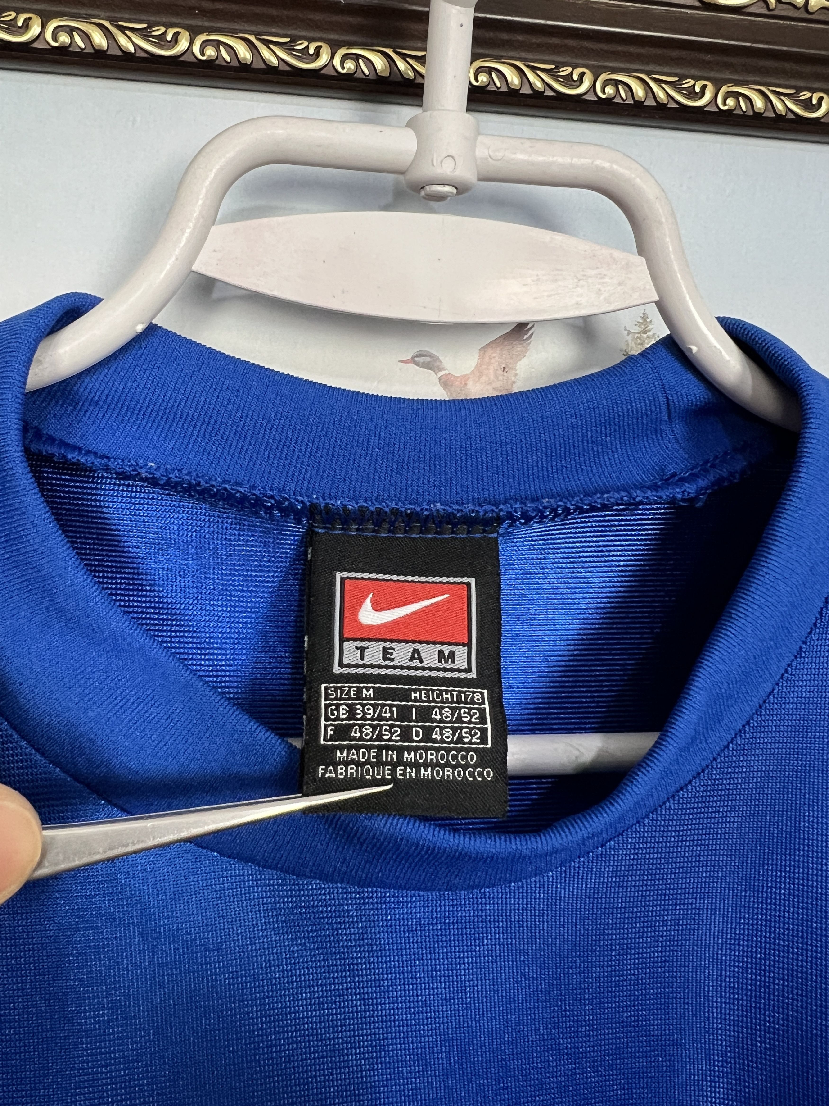 Nike Vintage 90's France Rugby Union Train Sweatshirt Track Top Size US M / EU 48-50 / 2 - 6 Thumbnail