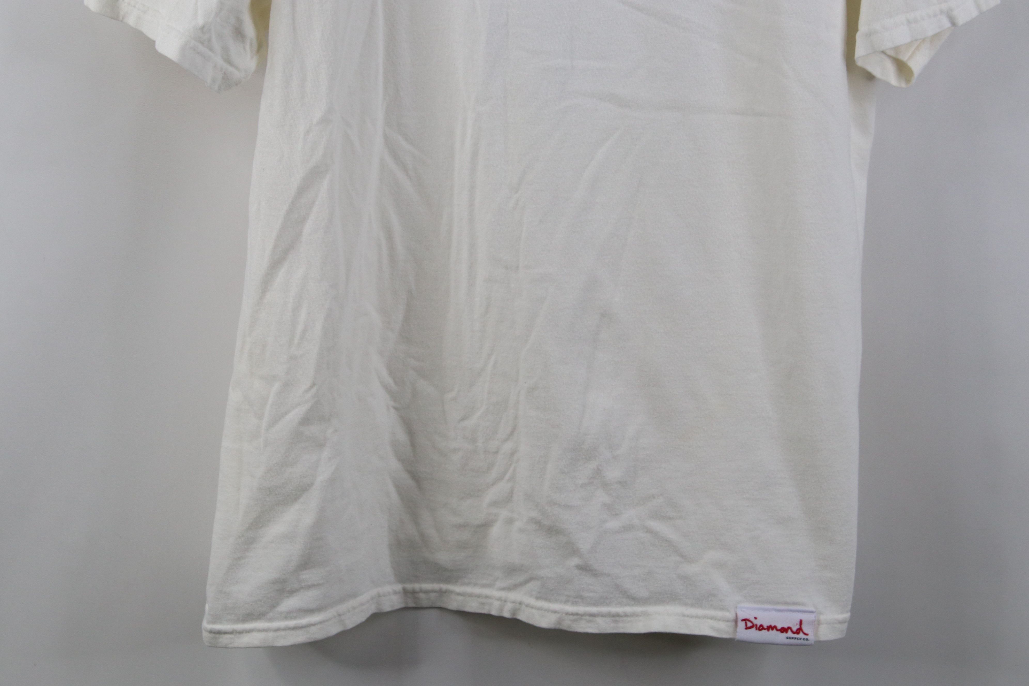 Diamond Supply Co. Vintage 90s Y2K Diamond Supply Co Skateboarding T-Shirt USA Size US XL / EU 56 / 4 - 3 Thumbnail