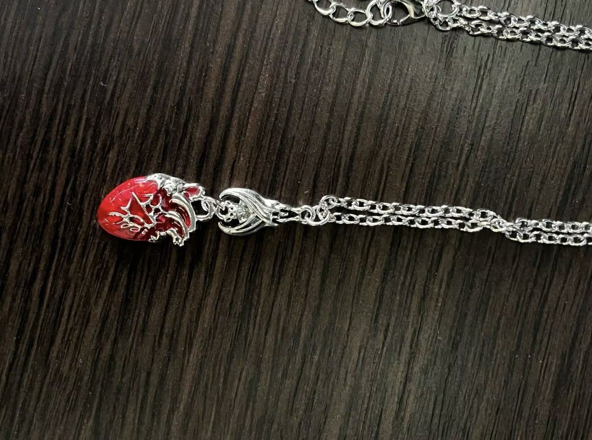 Other Anatomy heart Halloween necklace chain Size ONE SIZE - 4 Thumbnail