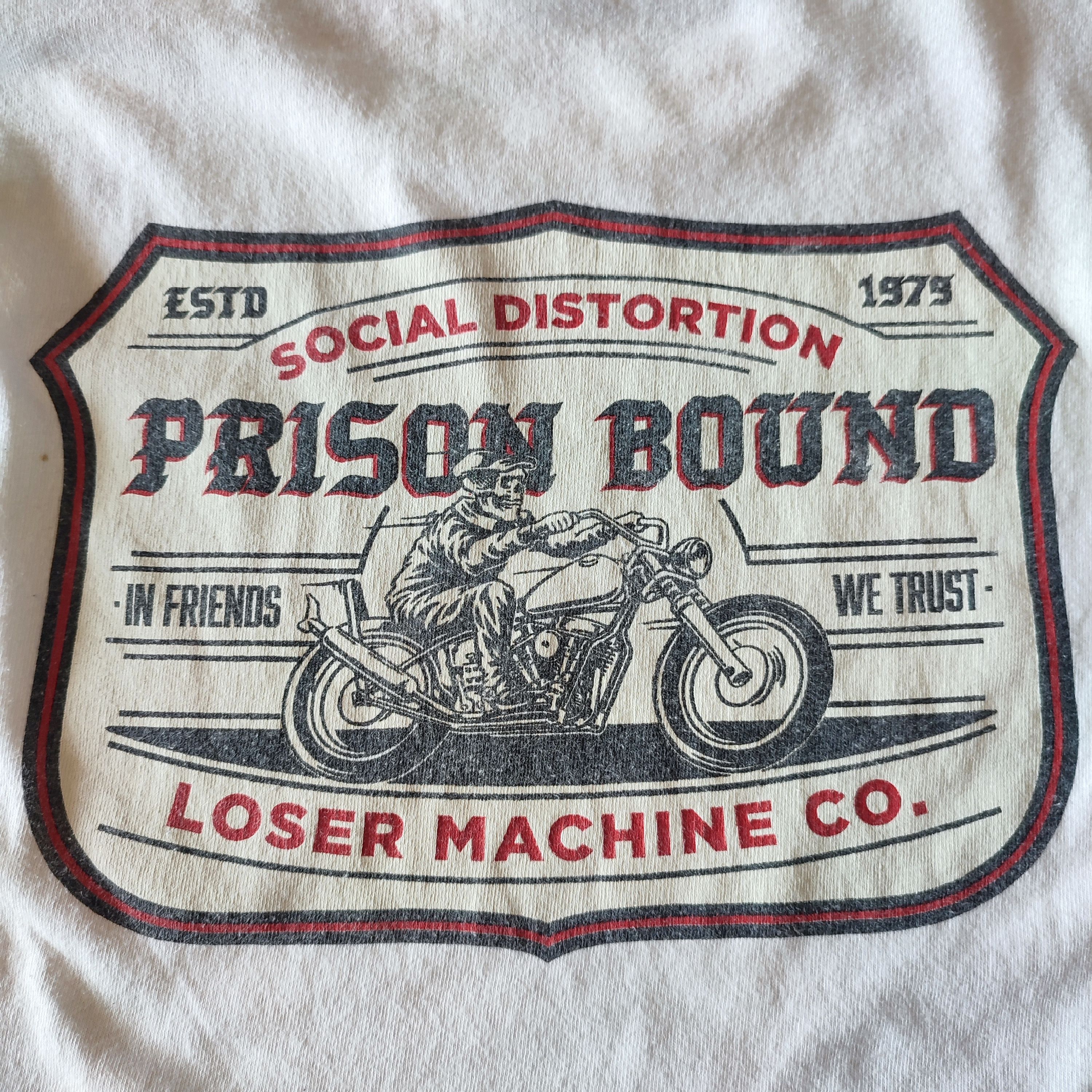 Band Tees × Loser Machine Company Loser Machine x Social Distortion T SHIRT Size US XL / EU 56 / 4 - 4 Thumbnail