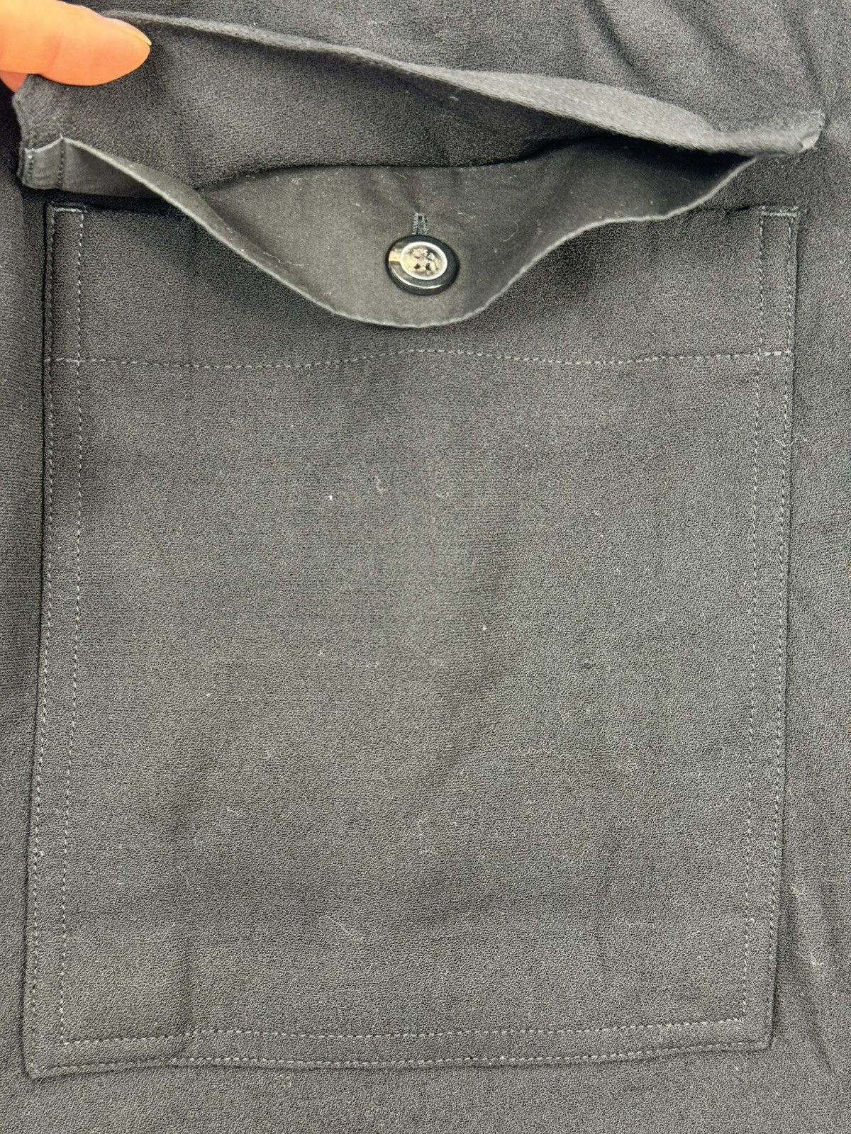 Rick Owens DRAWSTRING CROPPED LOUNGE PANTS Size US 34 / EU 50 - 6 Thumbnail
