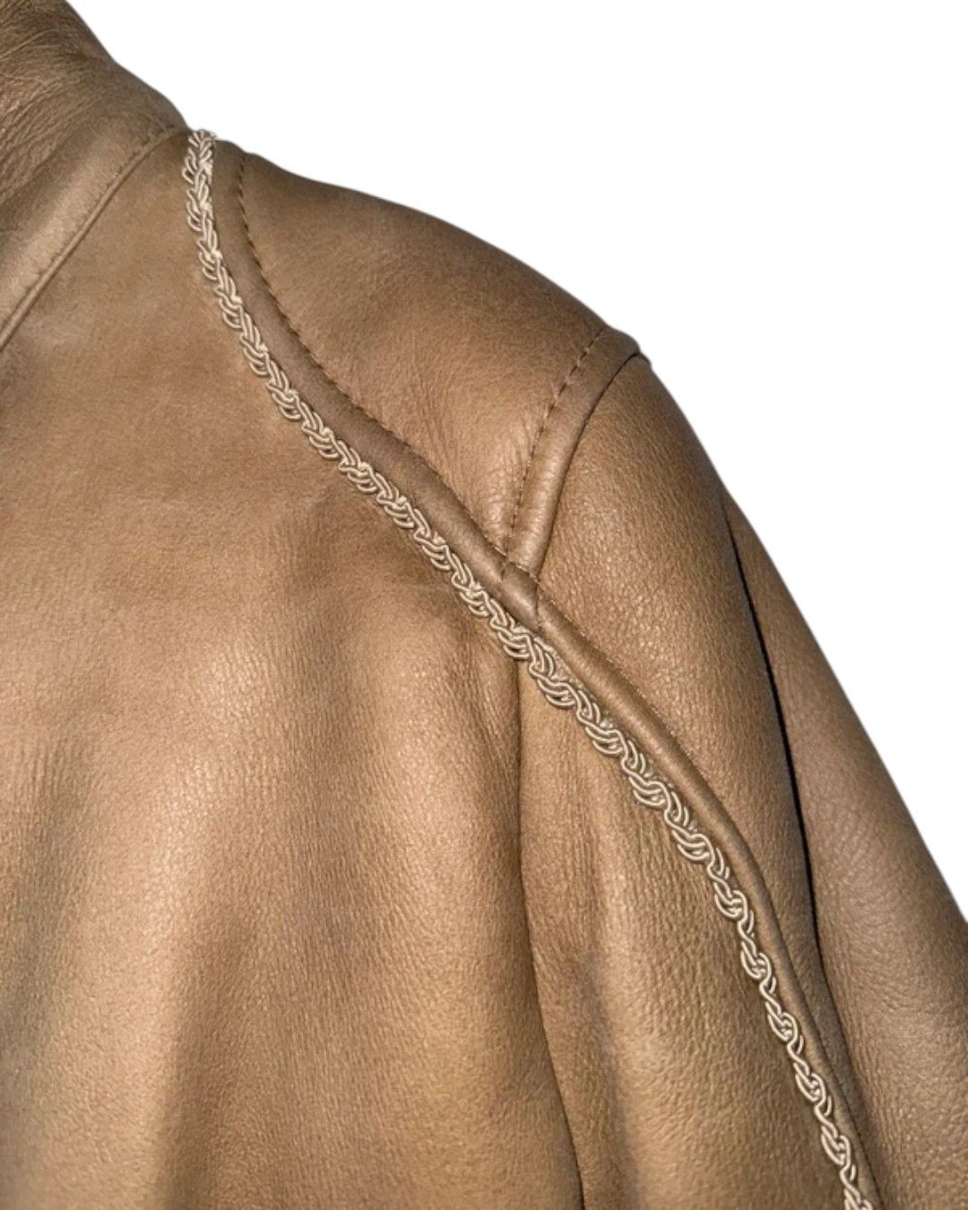 Roberto Cavalli MONGOLIAN LAMB FUR LEATHER JACKET Size M / US 6-8 / IT 42-44 - 6 Thumbnail