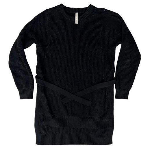 Athleta Athleta Women's Black Cable Knit Sweater Dress Size M Medium Size M / US 6-8 / IT 42-44 - 1 Thumbnail