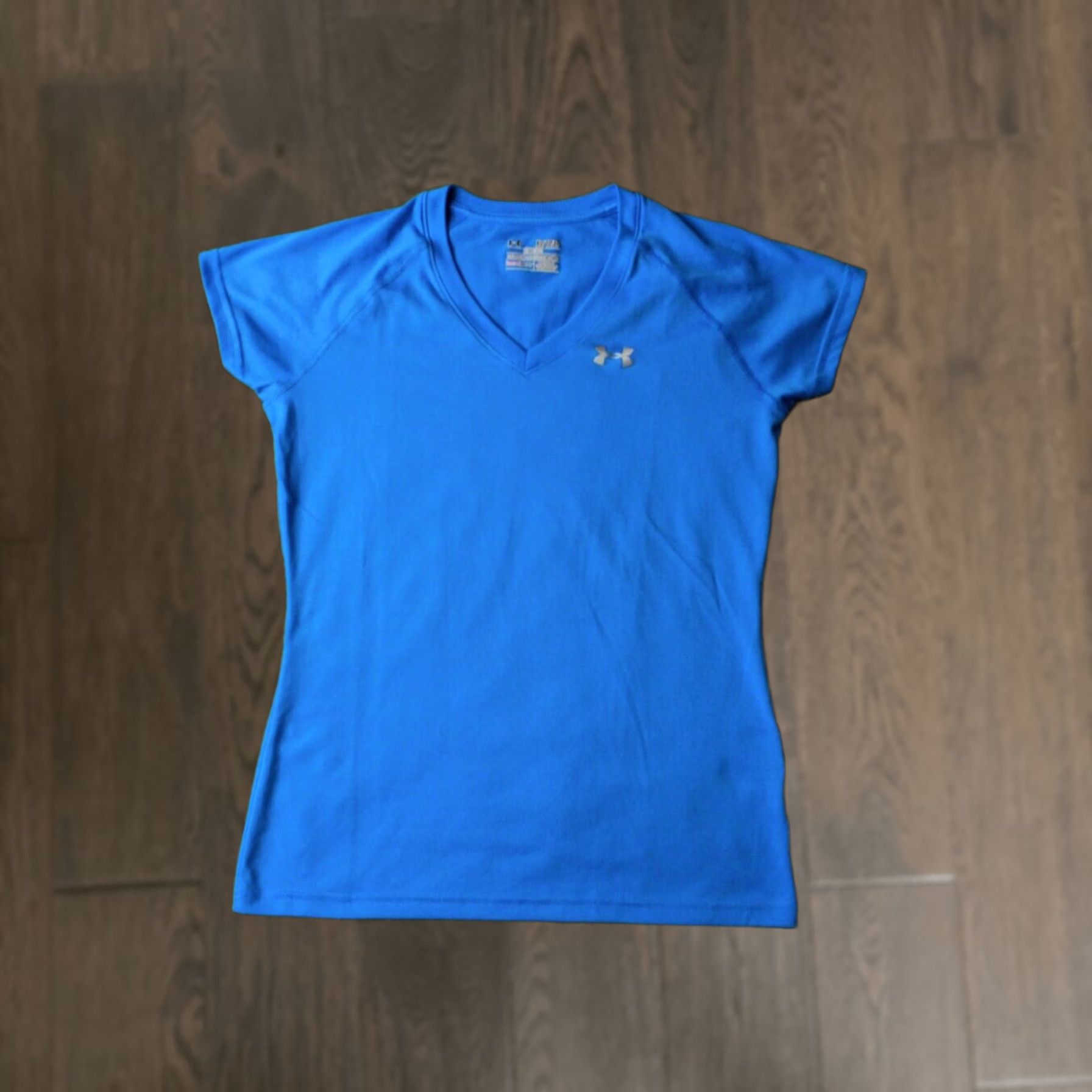 Under Armour UNDER ARMOUR HEATGEAR WOMEN COMPRESSION TRAINING SHIRT JERSEY ORIGINAL SIZE XS BLUE Size XS / US 0-2 / IT 36-38 - 1 Thumbnail
