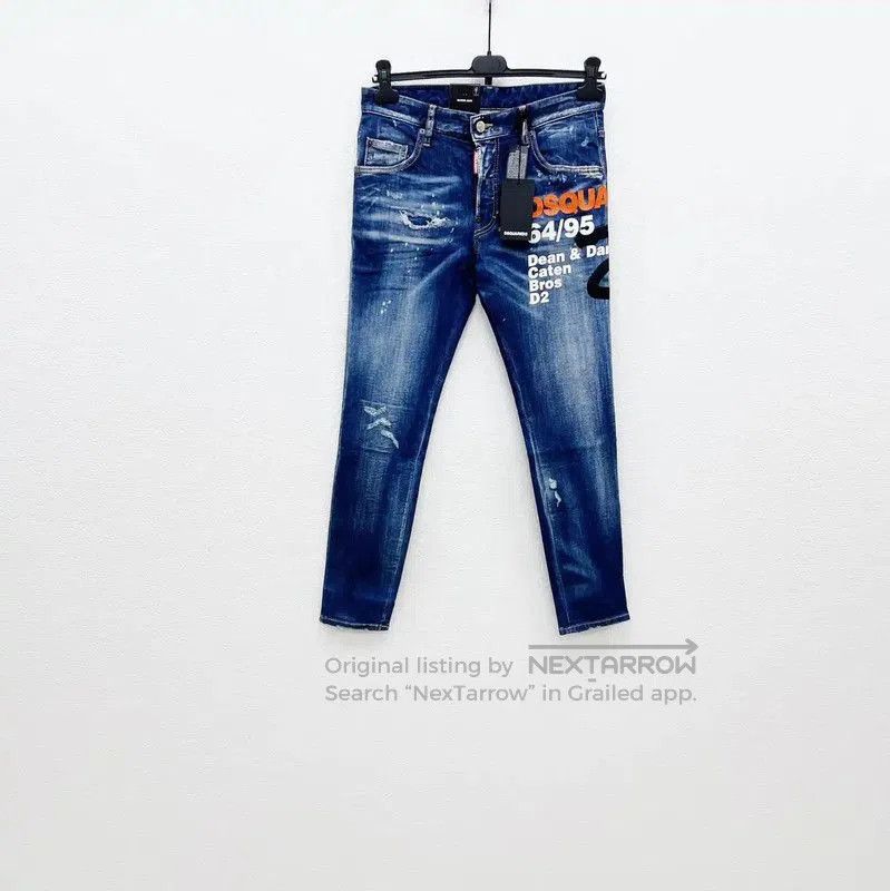 Dsquared2 DSQUARED2 Men's Blue Denim Casual Pants . Size US 26 / EU 42 - 1 Thumbnail
