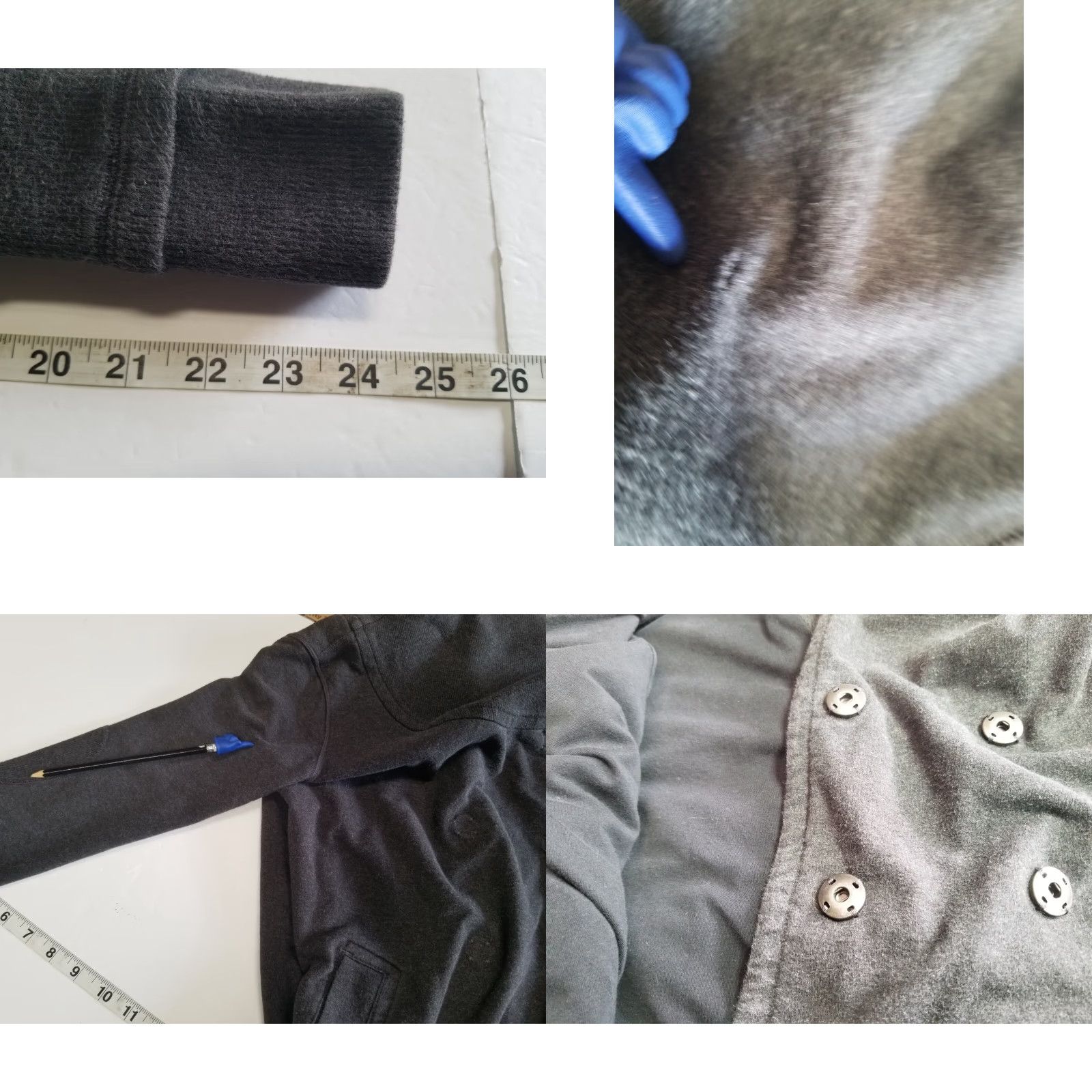 Lululemon Lululemon Cozy Cuddle Up Sweatshirt Jacket Asymmetrical Zip Gray Women’s Size 4 Size S / US 4 / IT 40 - 8 Thumbnail