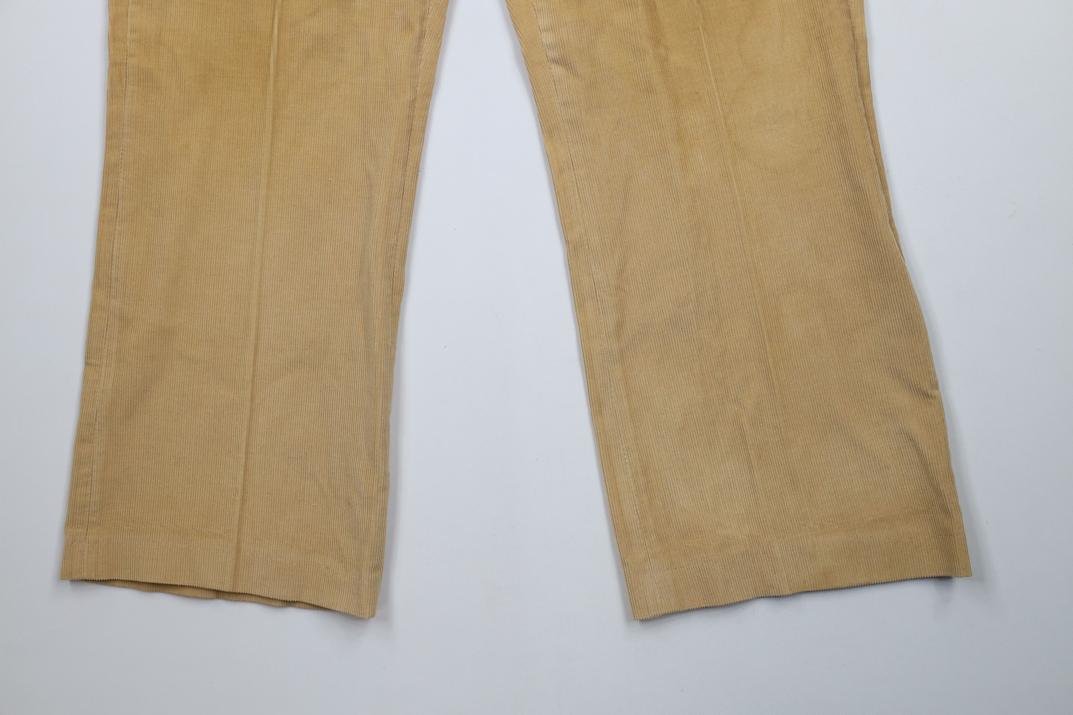 Vintage Vintage 70s Streetwear Wide Leg Bell Bottoms Corduroy Pants Size US 36 / EU 52 - 4 Thumbnail