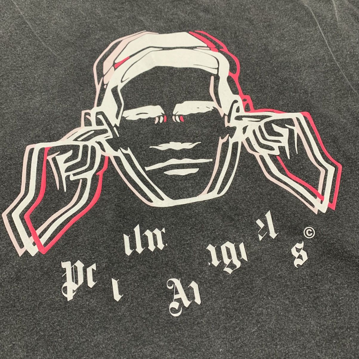 Palm Angels Palm Angels Small Factory Records Vintage Grey Tee Size US S / EU 44-46 / 1 - 4 Thumbnail