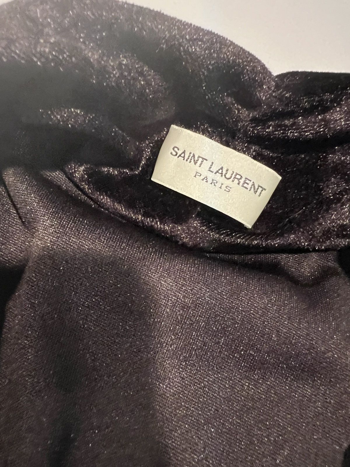 Saint Laurent Paris Saint Laurent wrap velvet shirt tunic.S . $1190 Size US S / EU 44-46 / 1 - 10 Thumbnail