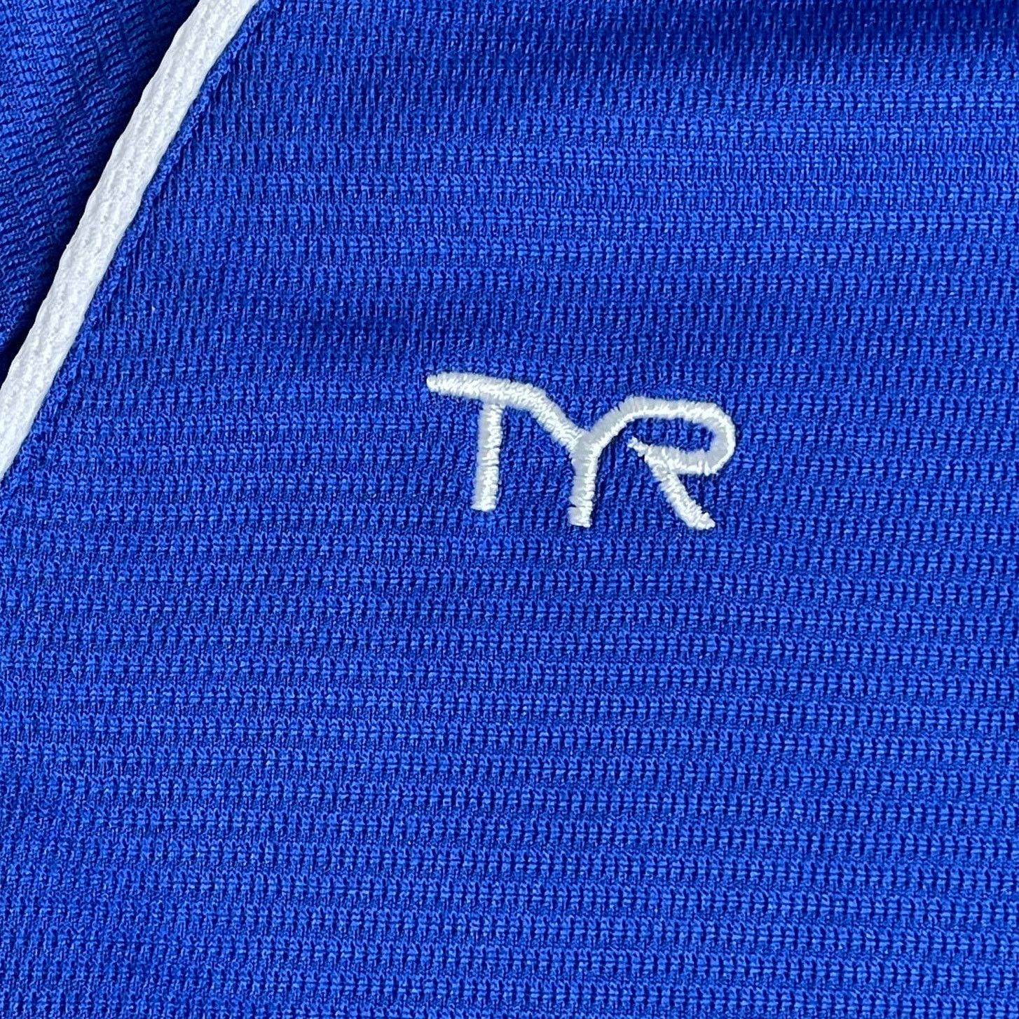 Other TYR Mens Alliance Tech Tee Tshirt Textured Royal Blue Small Size US S / EU 44-46 / 1 - 4 Thumbnail