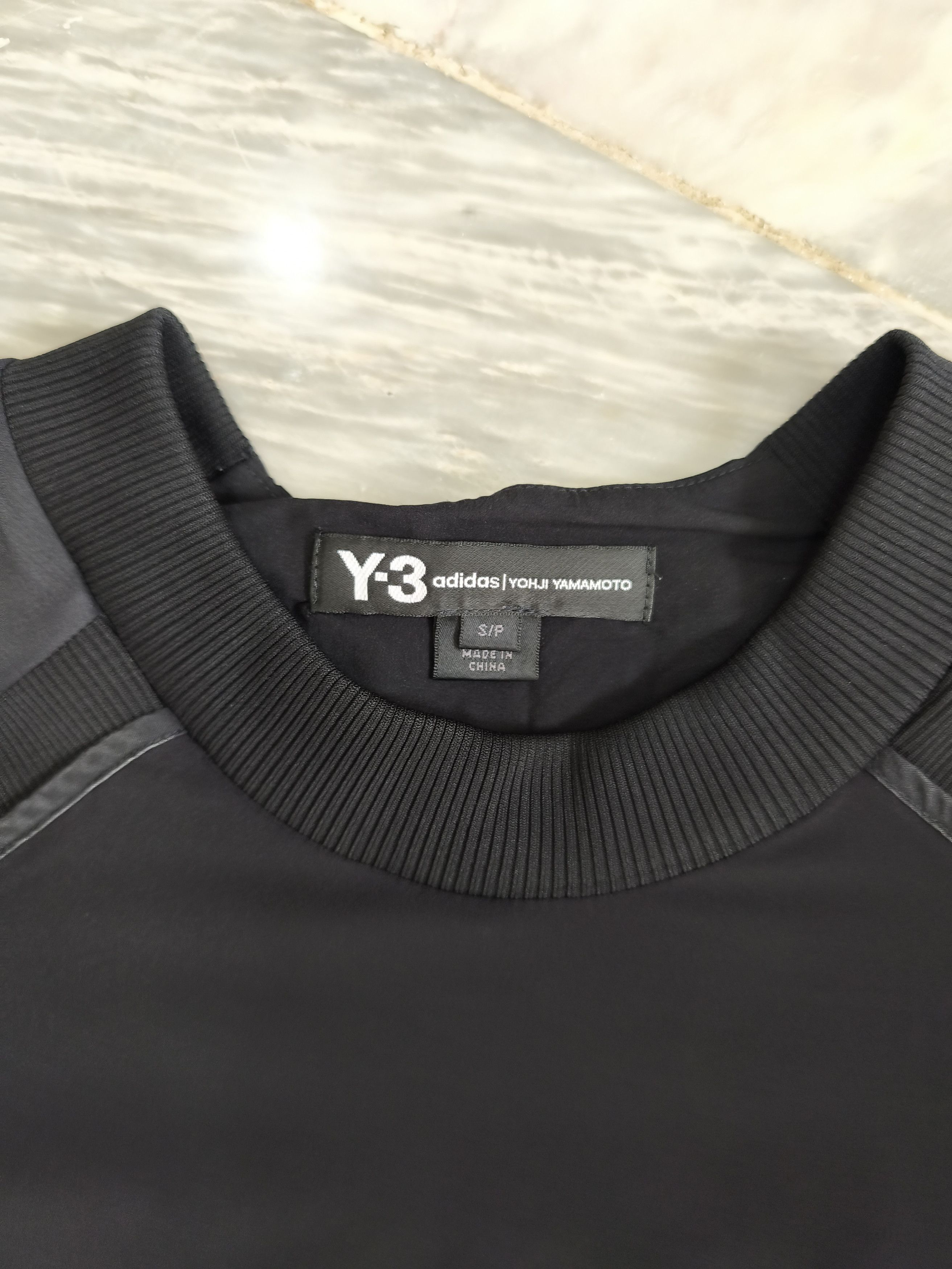 Y-3 Y-3 Stretch Nylon Switching Design T Shirt Black Size US S / EU 44-46 / 1 - 6 Thumbnail