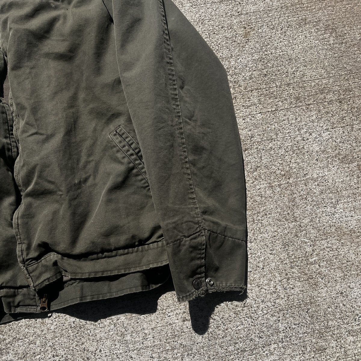 Vintage Vintage Old Navy Military Detroit Jacket Distress L Size US L / EU 52-54 / 3 - 3 Thumbnail
