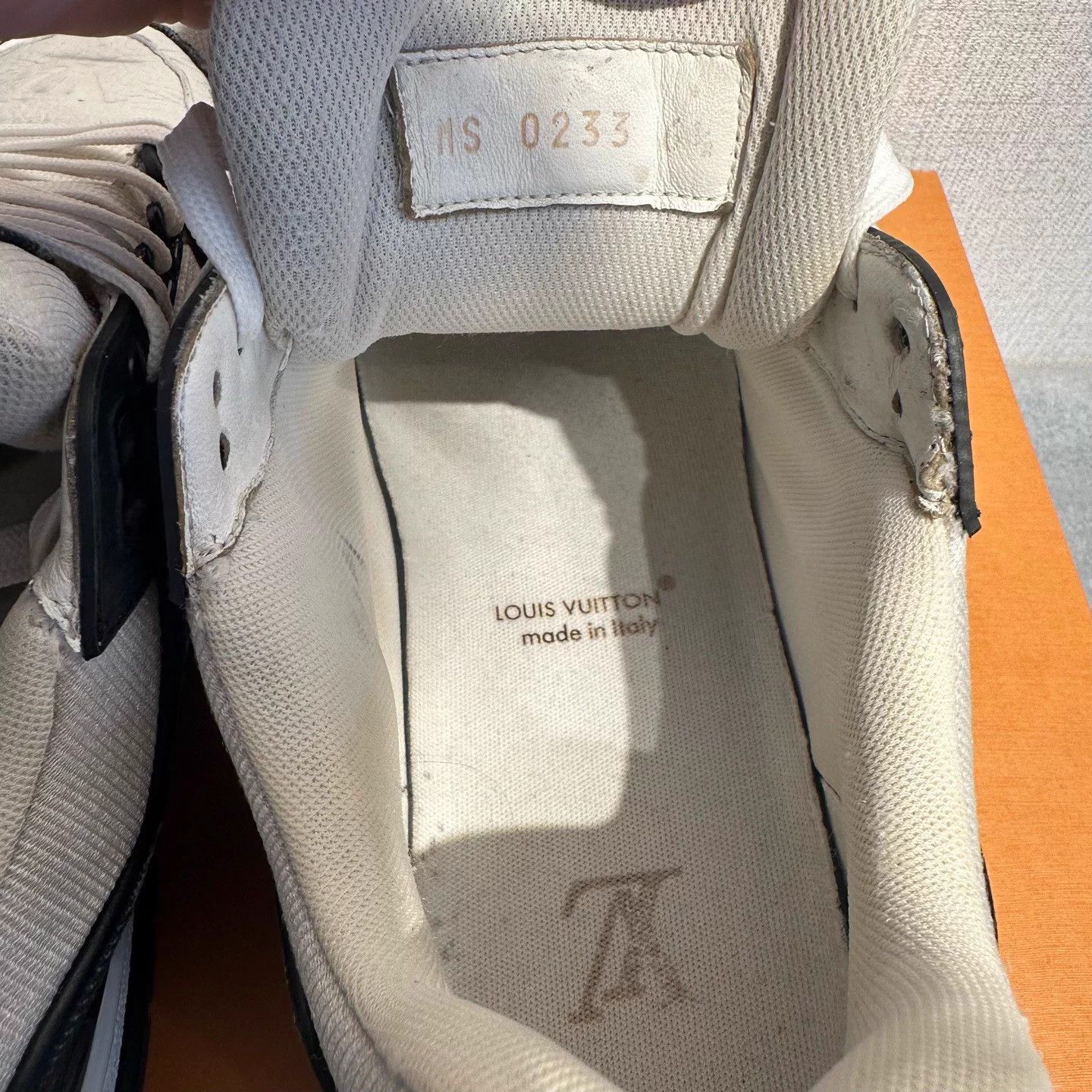 Louis Vuitton LV Black White Denim Trainer 40.5 Size US 7.5 / EU 40-41 - 5 Thumbnail