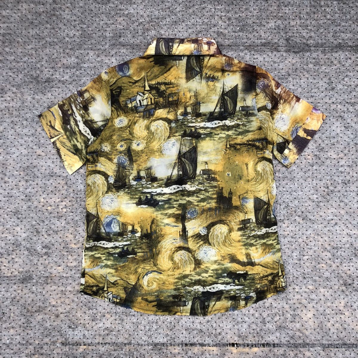 Other Van Gogh Pattern Transparent Shirt Size M / US 6-8 / IT 42-44 - 6 Thumbnail