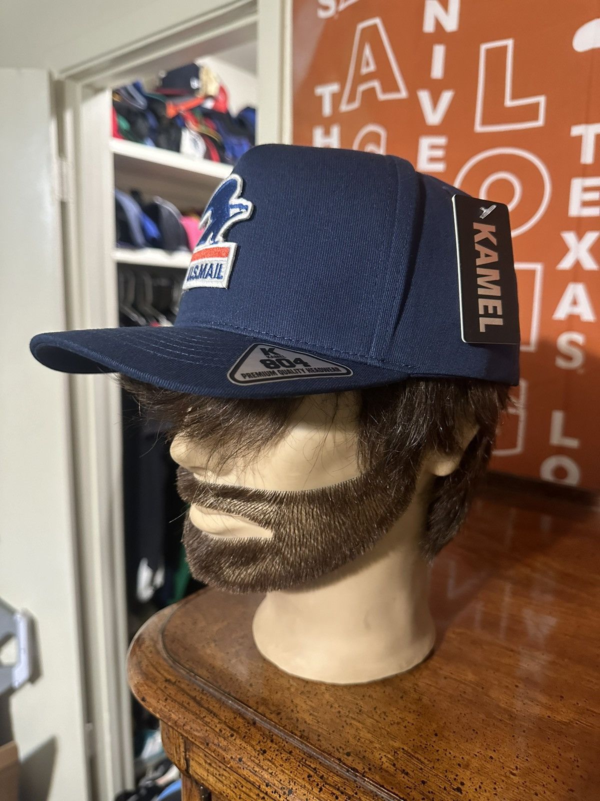 Anti Social Social Club × Vintage Vintage USPS Mailman “D&D blue” hat 00s Size ONE SIZE - 5 Thumbnail