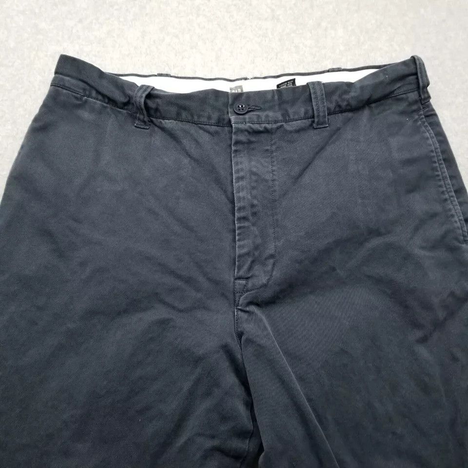 Gap Gap Pants Mens 34x29 Blue Khakis Pockets Casual 100% Cotton Size US 34 / EU 50 - 6 Thumbnail