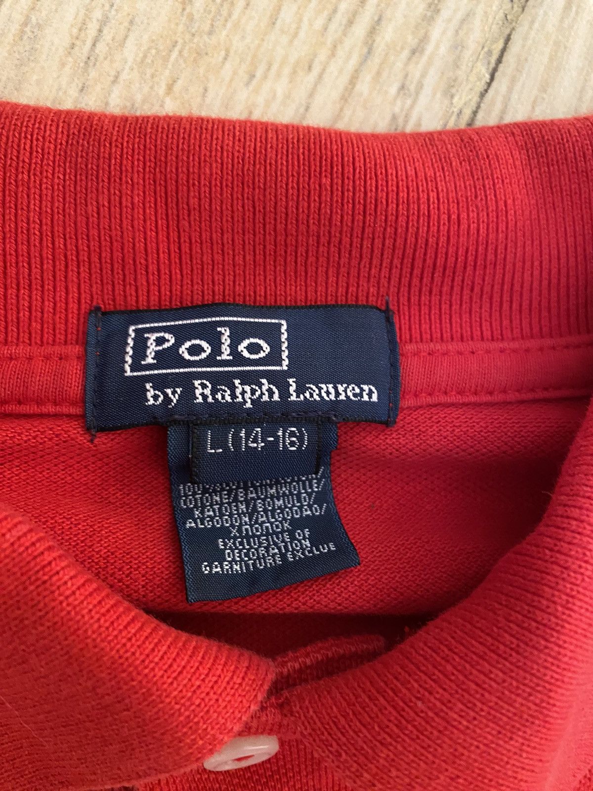 Polo Ralph Lauren × Vintage Polo Ralph Lauren distressed rugby sweatshirt Size US S / EU 44-46 / 1 - 5 Thumbnail