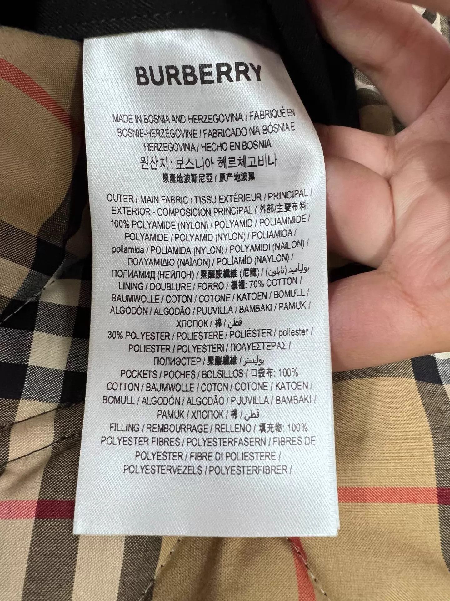 Burberry Burberry Check Quilted Thermo Hooded Cotton XL 99 New Size XL / US 12-14 / IT 48-50 - 6 Thumbnail