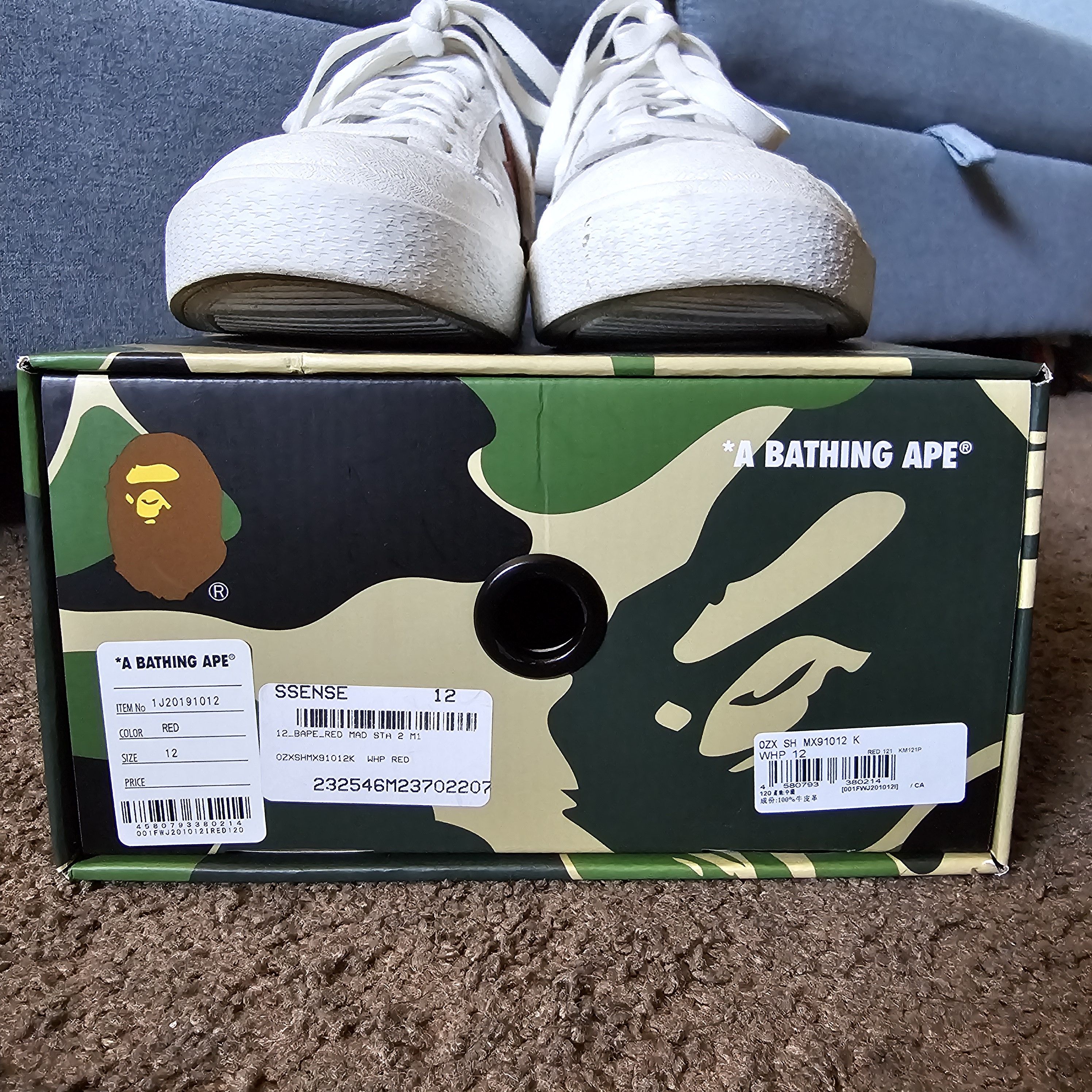 Bape Bape Mad Sta Size US 12 / EU 45 - 12 Thumbnail