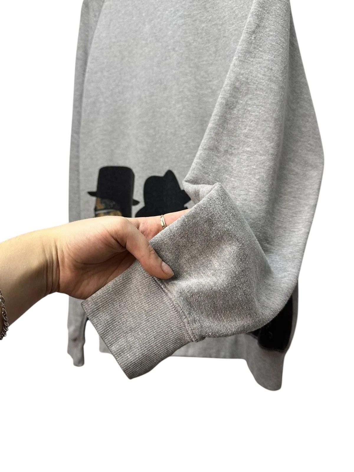 RUN DMC Run DMC Vintage Grey Graphic Sweatshirt L Size Size US L / EU 52-54 / 3 - 4 Thumbnail