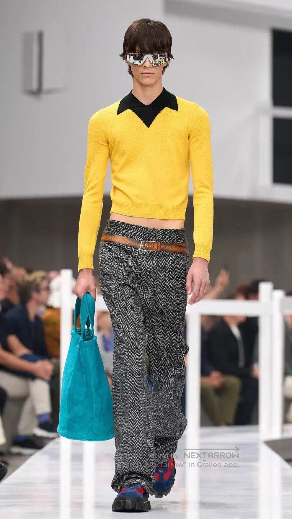 Prada Gray Casual Pants Size 32. Size US 32 / EU 48 - 4 Thumbnail