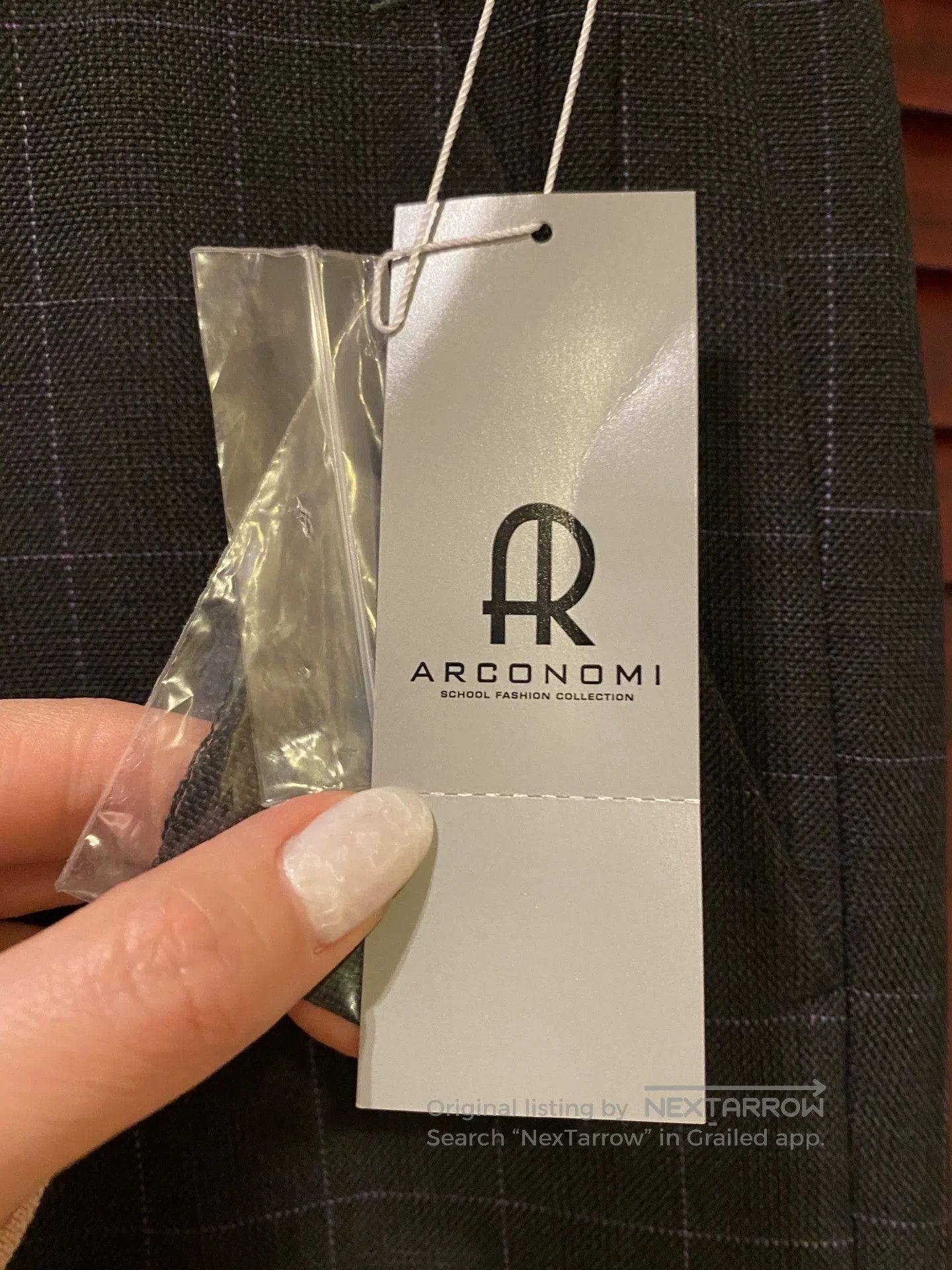 Japanese Brand ARCONOMI Men's Plaid School Pants. Size US 29 - 4 Thumbnail