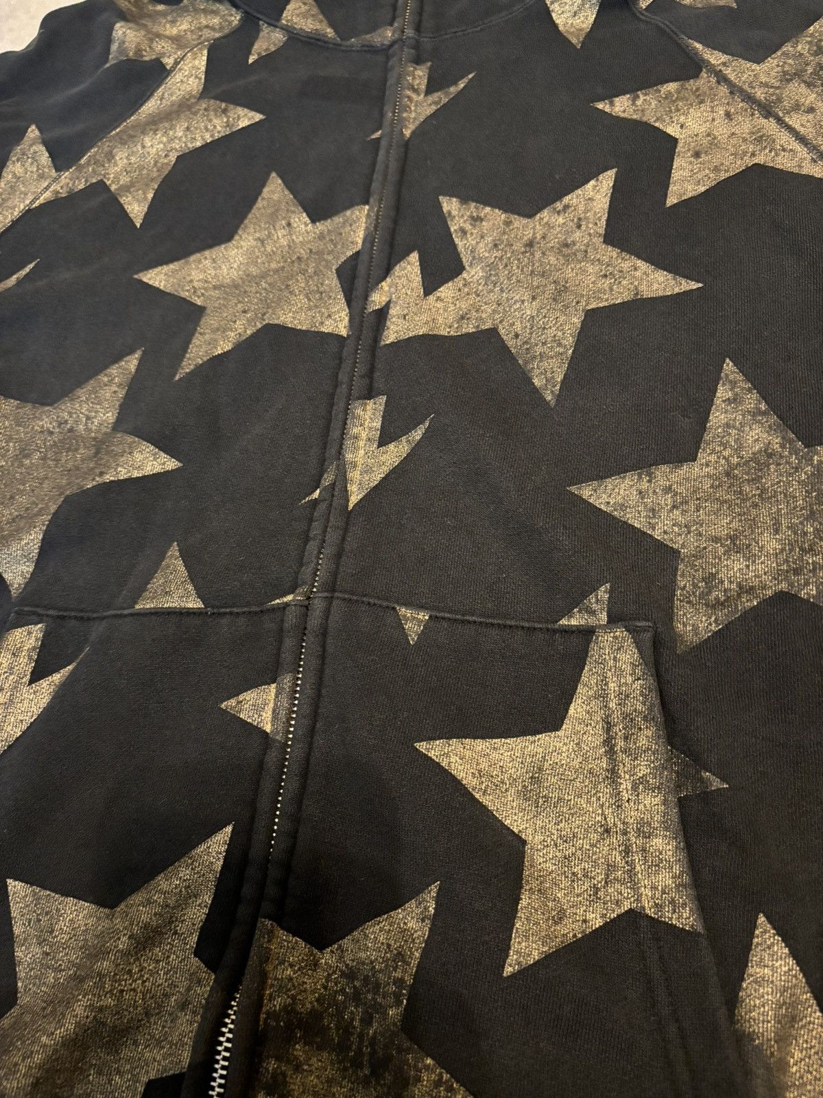 Bape A Bathing Ape Sta Pattern Full Zip Hoodie Dark Navy Size US L / EU 52-54 / 3 - 2 Thumbnail