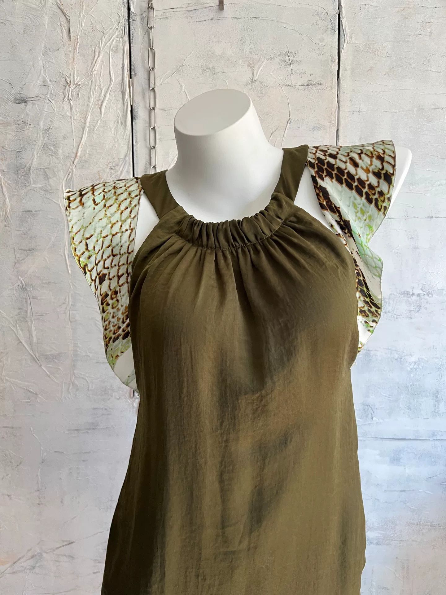 Just Cavalli Just Cavalli Snake Print Halter Dress Size S / US 4 / IT 40 - 1 Thumbnail