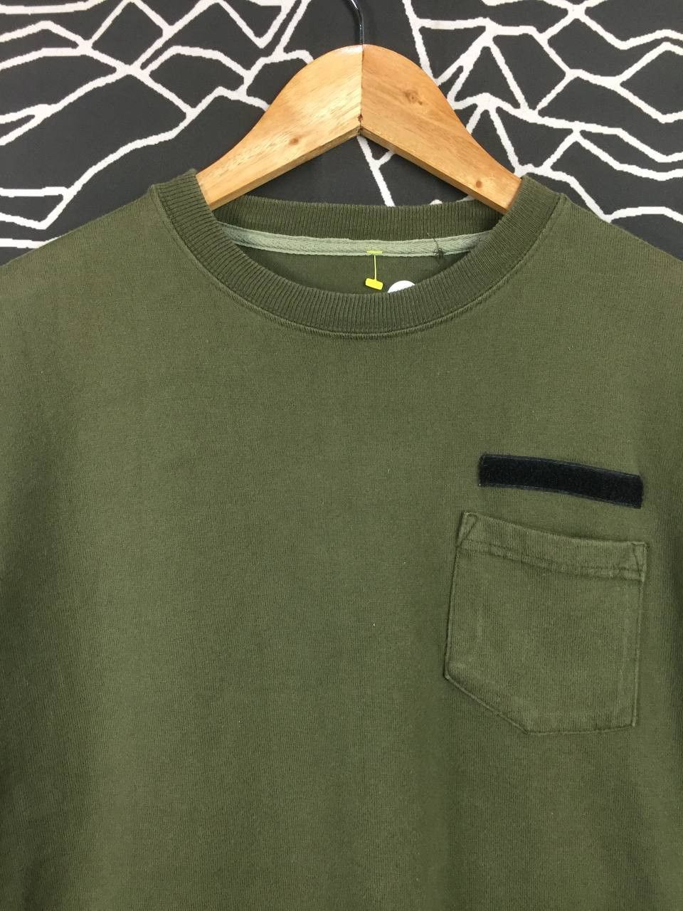 Vintage Avera Hibi Co. Ltd Army Green Casual Pocket Tee Size US M / EU 48-50 / 2 - 3 Thumbnail