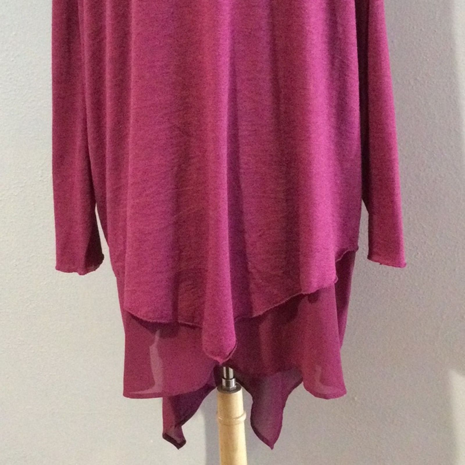 Other Gozzip Purple Long Sleeve Oversized Cardigan Jacket L NWT Size L / US 10 / IT 46 - 9 Thumbnail