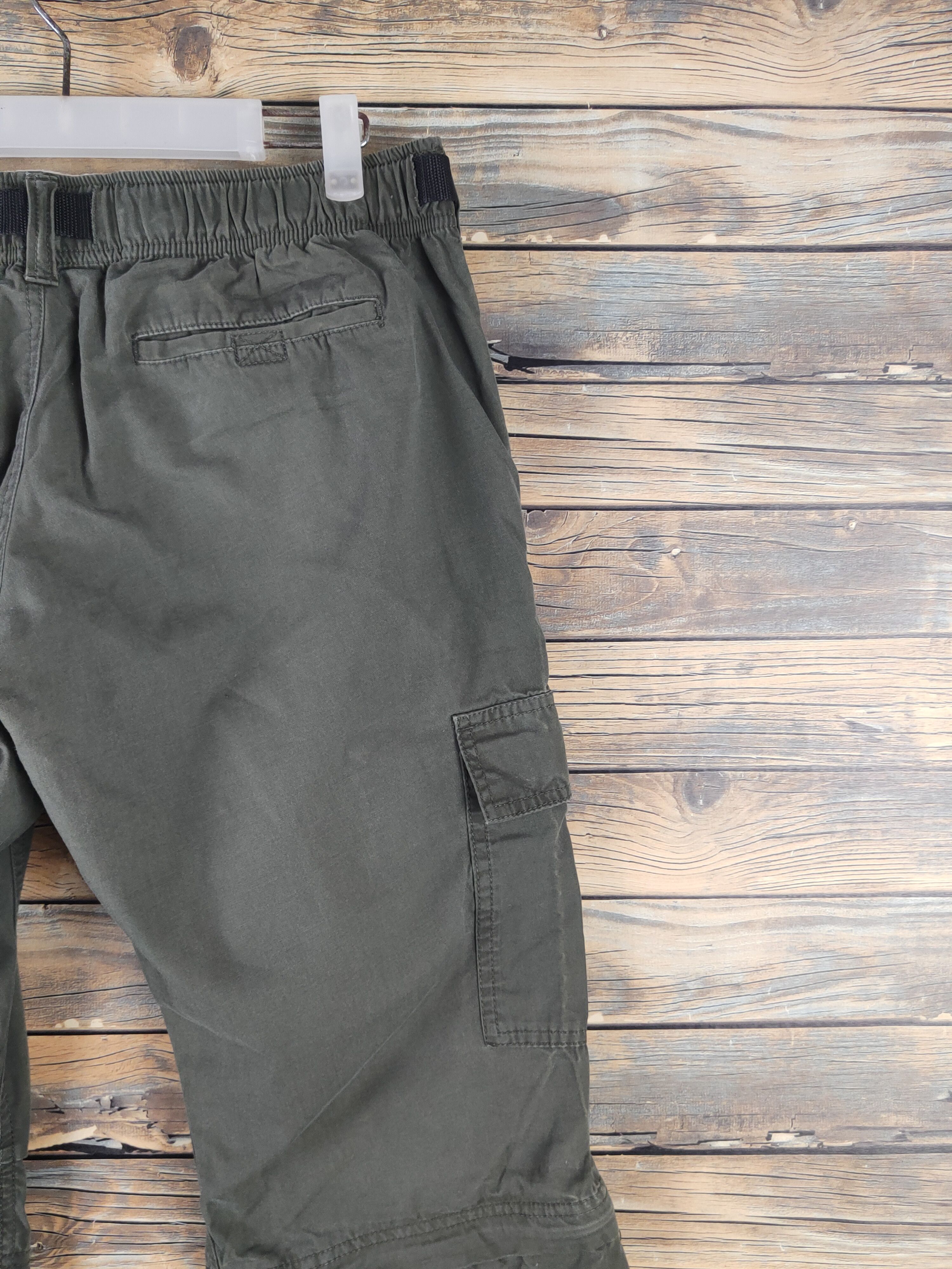 Japanese Brand DL Japanese Brand Dark Olive Multipocket Cargo Pants #2145 Size US 32 / EU 48 - 10 Thumbnail