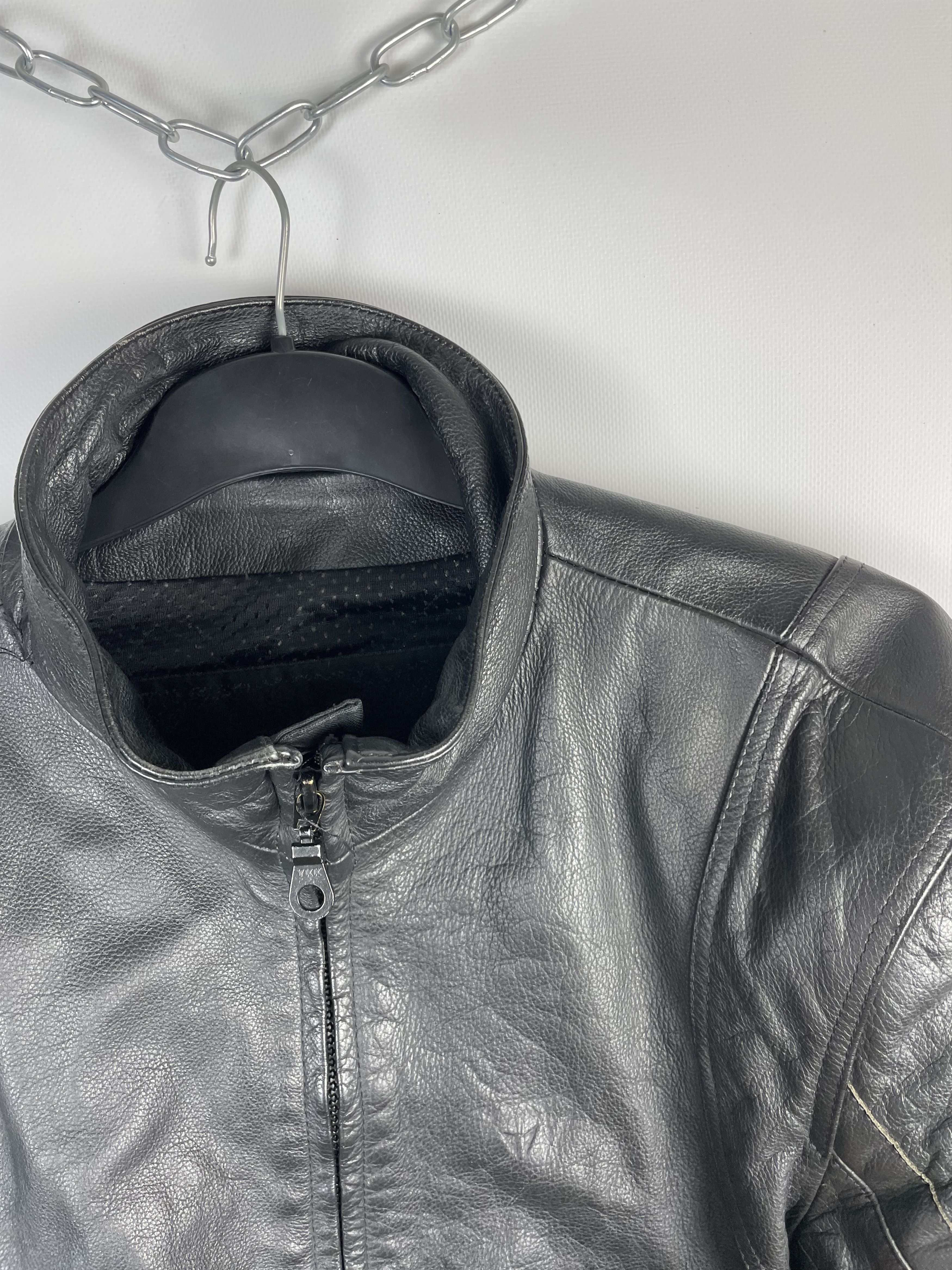 Dainese VINTAGE DAINESE LEATHER JACKET MOTO BIKE RACING Size US M / EU 48-50 / 2 - 3 Thumbnail