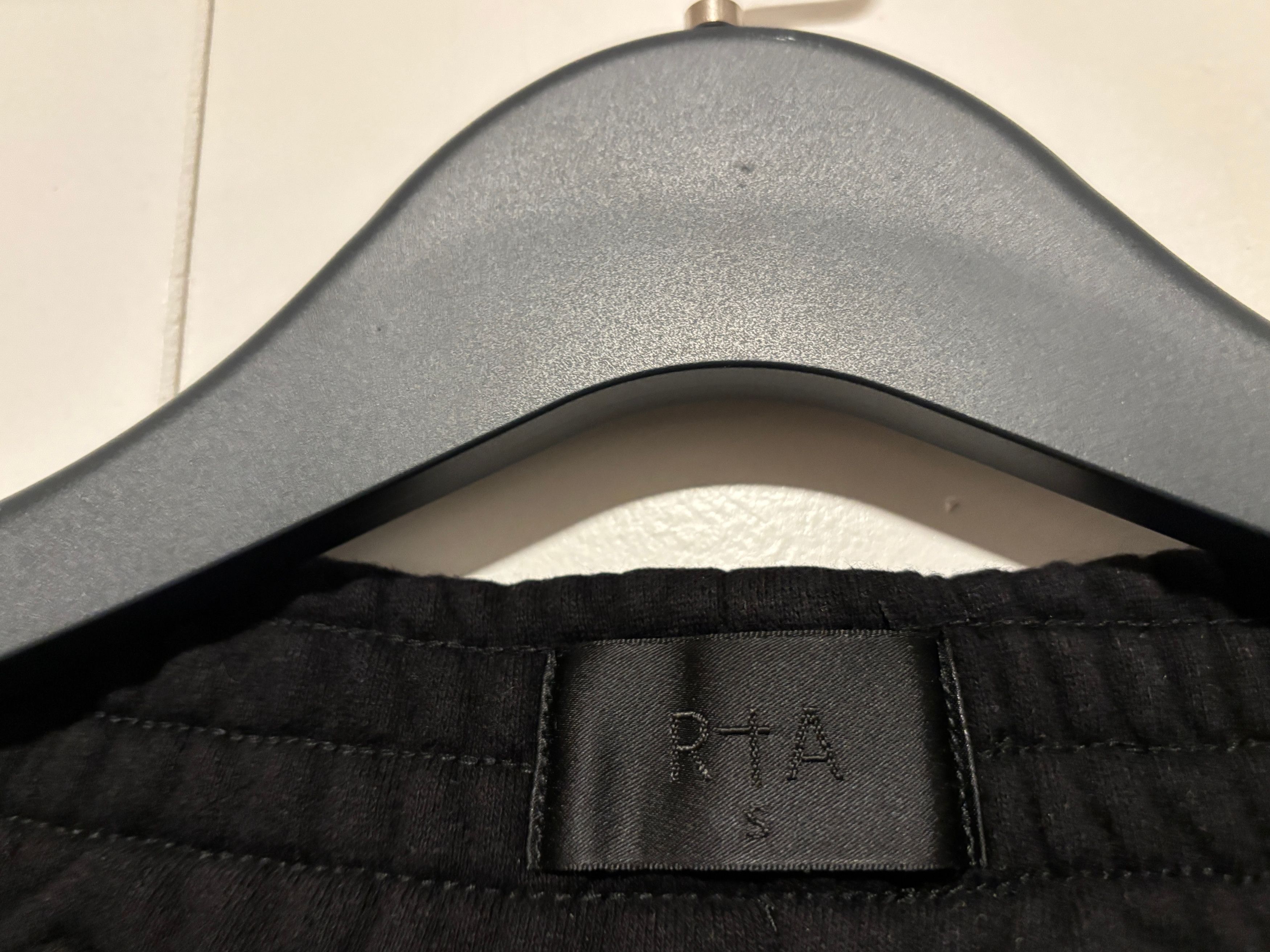 Rta RtA Sweatpants/ Joggers - Small/ Black 100 % Cotton Size US 28 / EU 44 - 5 Thumbnail
