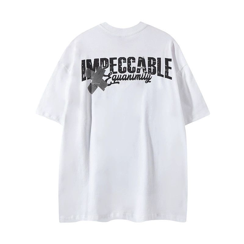 Vintage Men's loose cute cartoon puppy print T-shirt y2k Size US M / EU 48-50 / 2 - 2 Thumbnail