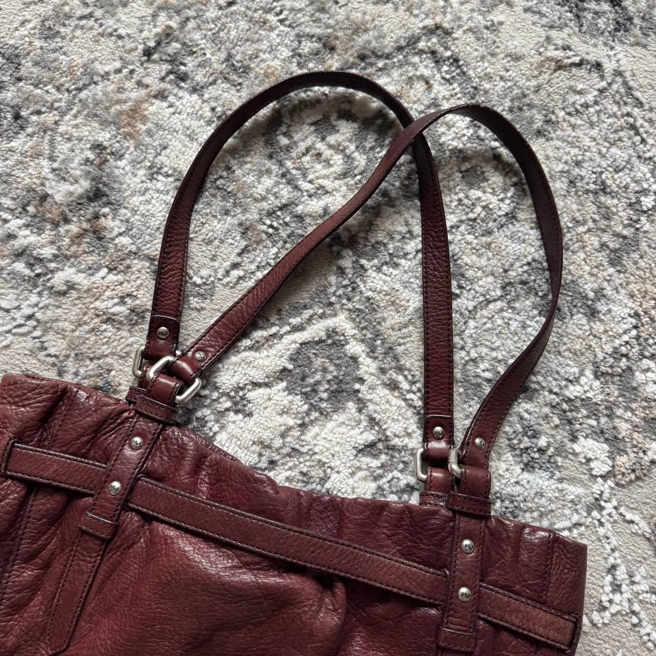 Marc Jacobs Marc Jacobs Burgundy Vintage Leather Bag Size ONE SIZE - 5 Thumbnail