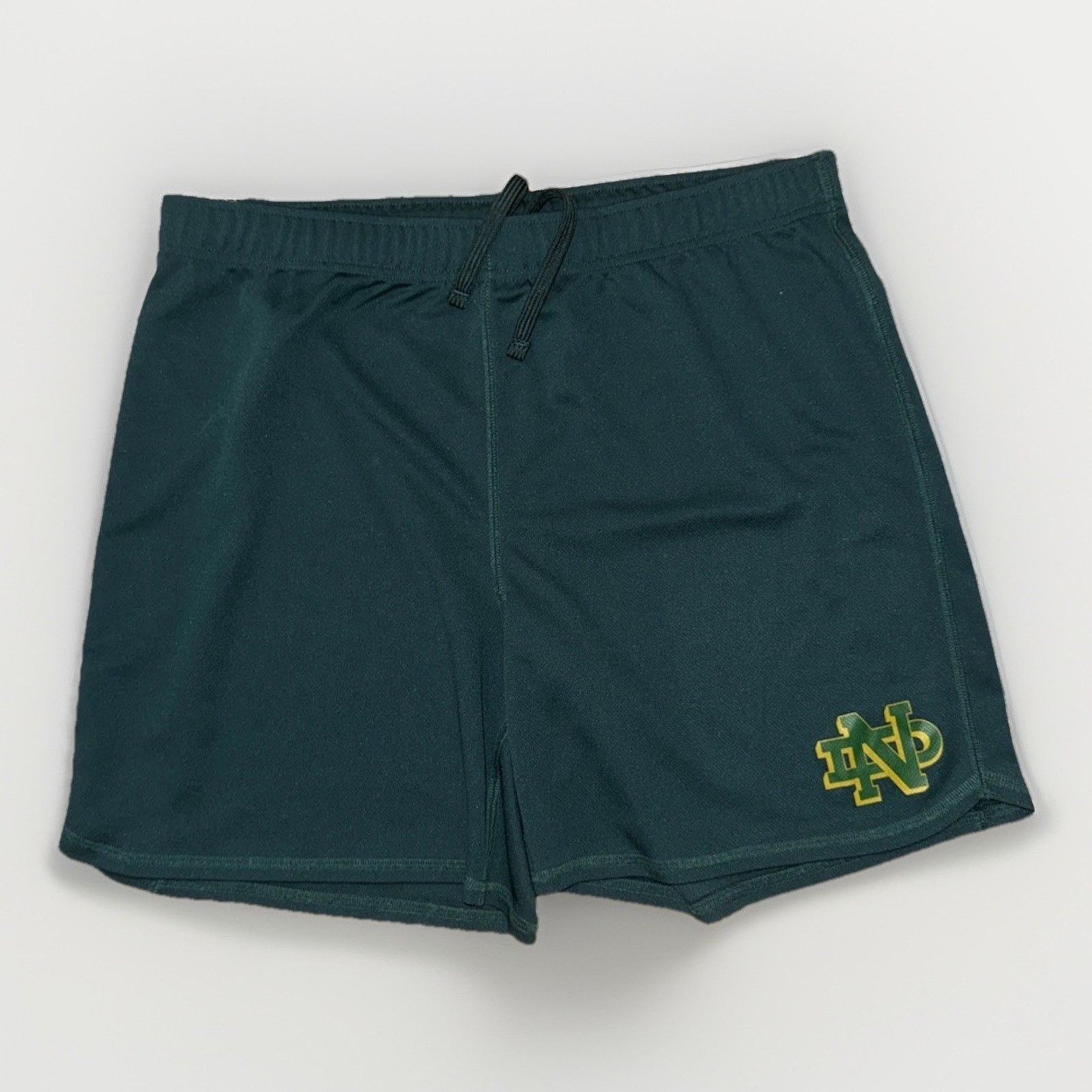 Lands' End × Vintage Notre Dame Fighting Irish Gym Shorts Lands End 32 Green Size US 32 / EU 48 - 1 Thumbnail