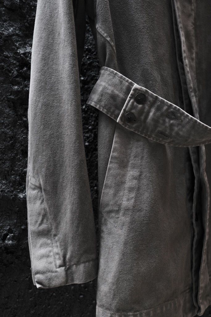 Rick Owens Drkshdw Rick Owens DRKSHDW Grey Denim Belted Coat Size US M / EU 48-50 / 2 - 3 Thumbnail