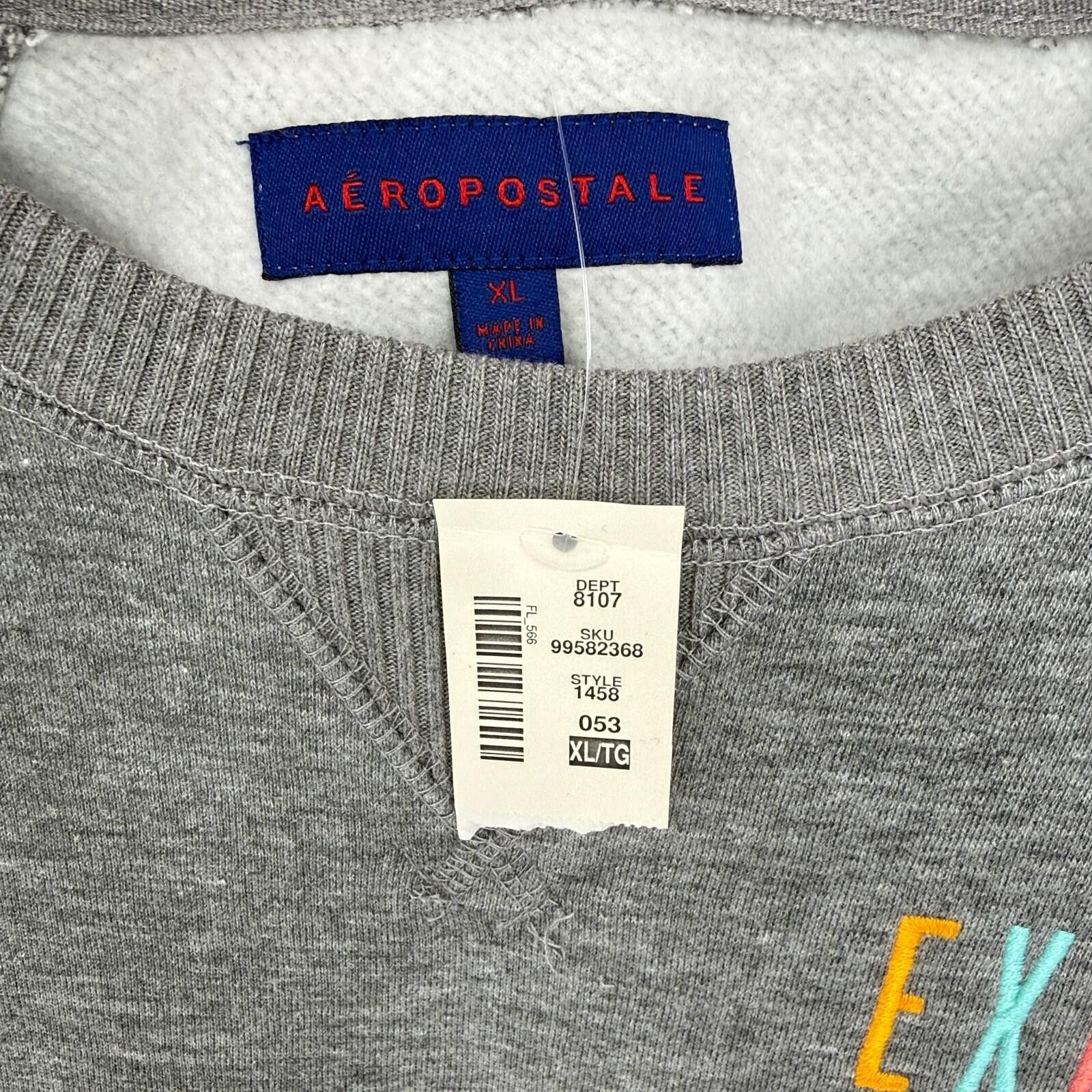 Aeropostale Aeropostale Excuse My French Crewneck Sweatshirt Women's XL Size XL / US 12-14 / IT 48-50 - 5 Thumbnail