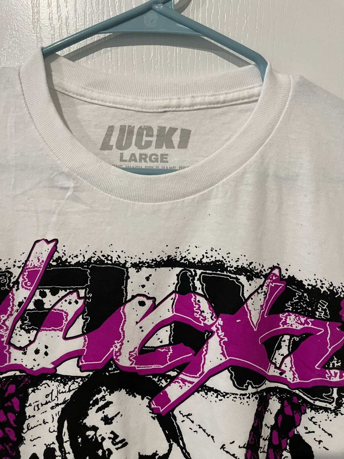 Other LUCKI Graphic Tee (White) – Size L – NWOT Size US L / EU 52-54 / 3 - 3 Thumbnail