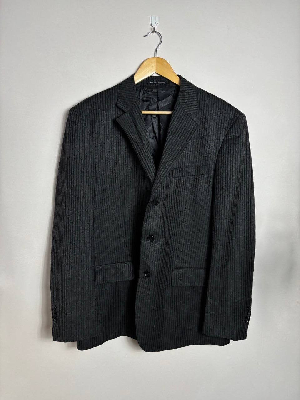 Ing Loro Piana Wool Striped Lined Blazer Men's 44 EU 54R