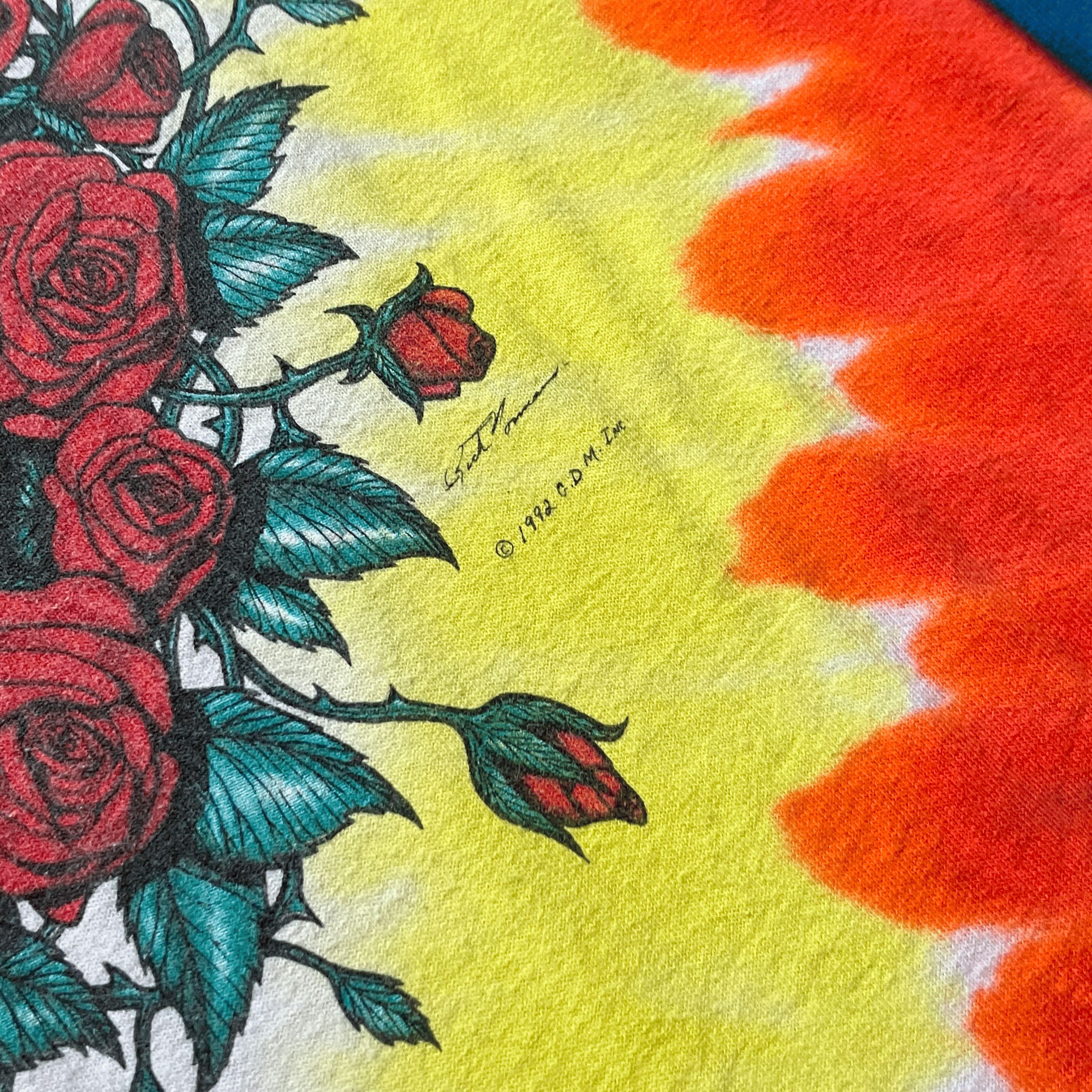 Band Tees × Grateful Dead × Vintage Vintage 1992 Grateful Dead Space Your Face L/S T-Shirt Size US L / EU 52-54 / 3 - 5 Thumbnail