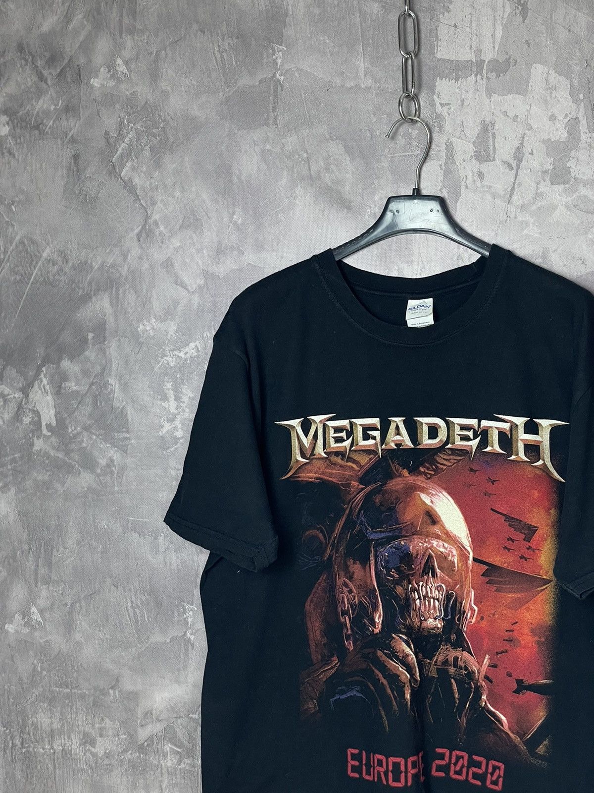 Band Tees T-shirt Megadeth 2020 Y2K Printed Very Rare Streetwear Tee Size US XL / EU 56 / 4 - 4 Thumbnail