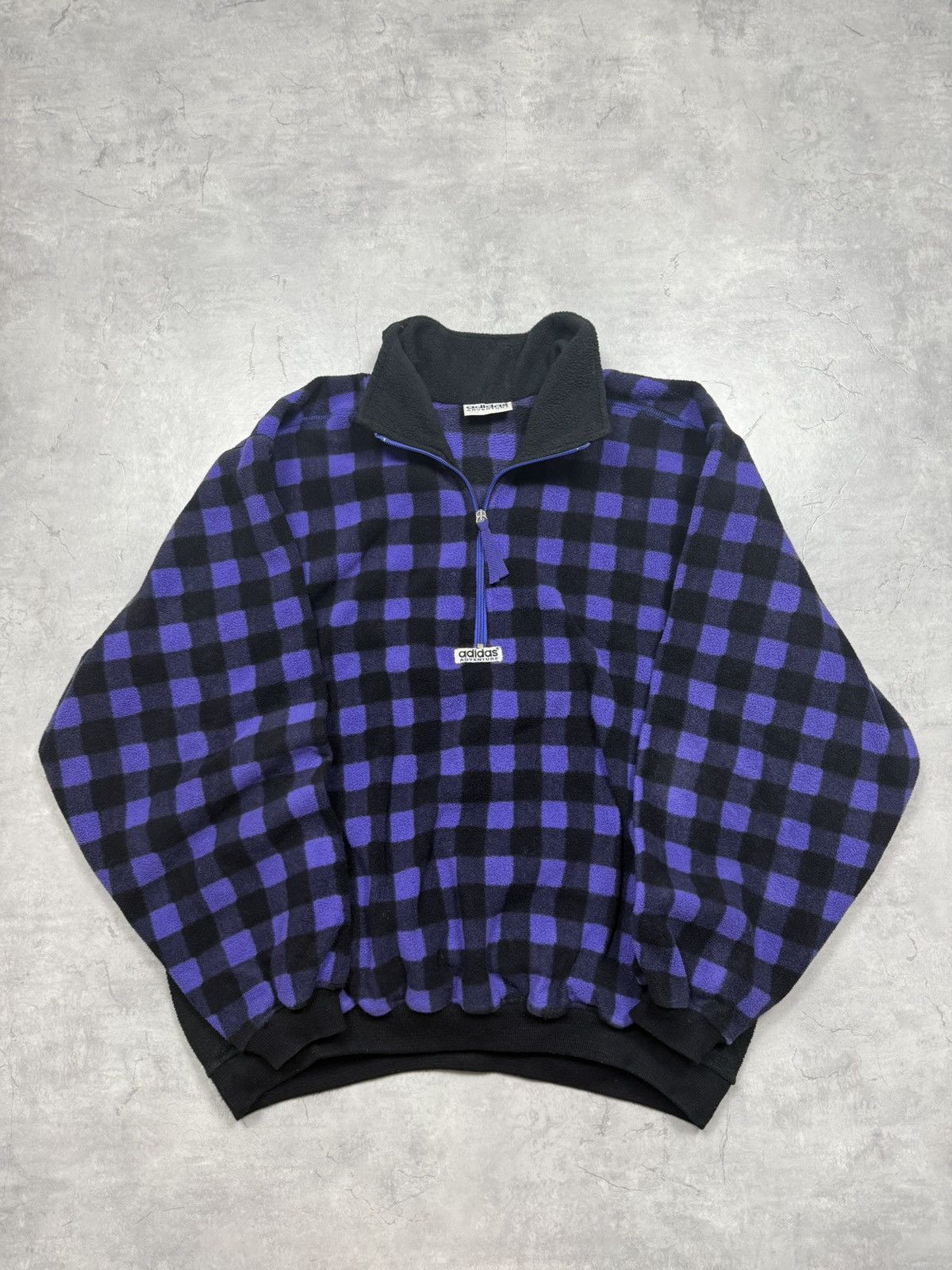 Adidas Adidas Adventure Vintage Fleece Jacket Size US XL / EU 56 / 4 - 1 Thumbnail