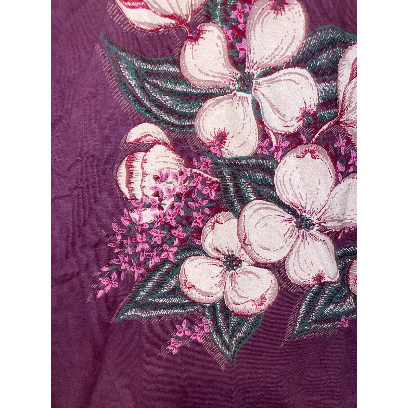 Jerzees Vintage Tennessee Shirt Wildflower Flower Tee VTG 90s Small Size US S / EU 44-46 / 1 - 4 Thumbnail