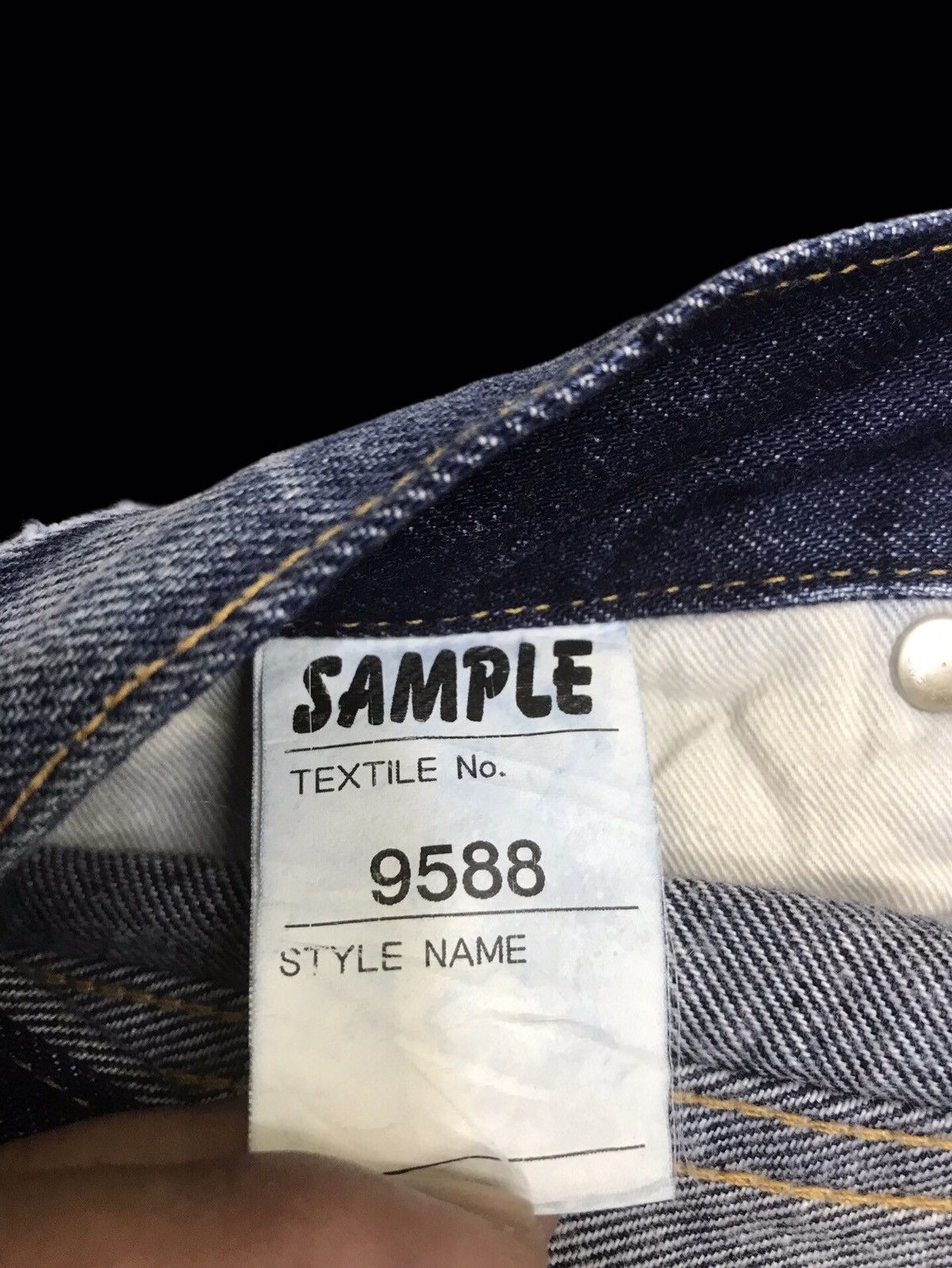 Japanese Brand 💥ARCHIVAL💥SELF TA SUPER STONEWASH DISTRESSED DENIM F295 Size US 30 / EU 46 - 17 Thumbnail
