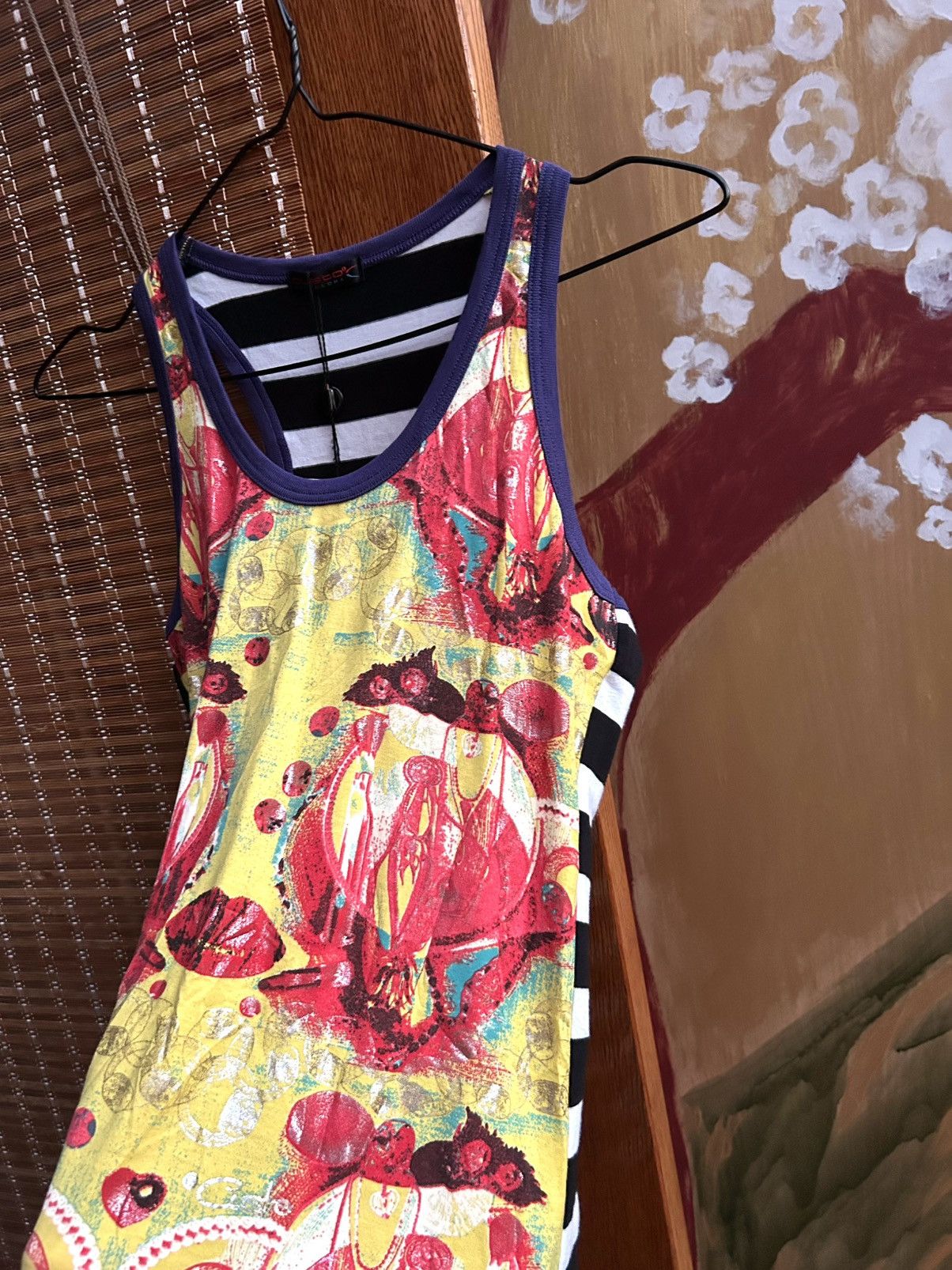 Custo Barcelona Vintage Y2K Custo Barcelona Printed Tank Top Size 1 Size S / US 4 / IT 40 - 4 Thumbnail